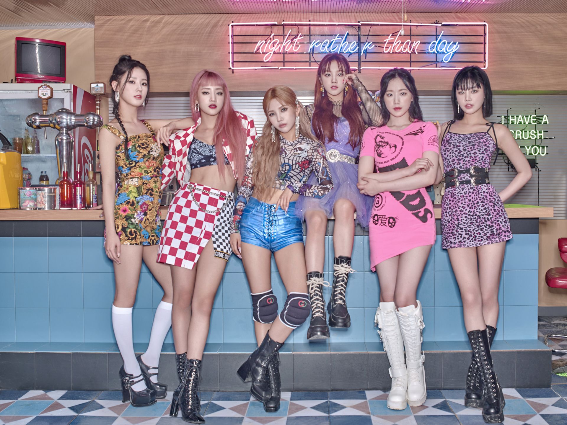 1920x1440 Download Music (G)I DLE HD Wallpaper
