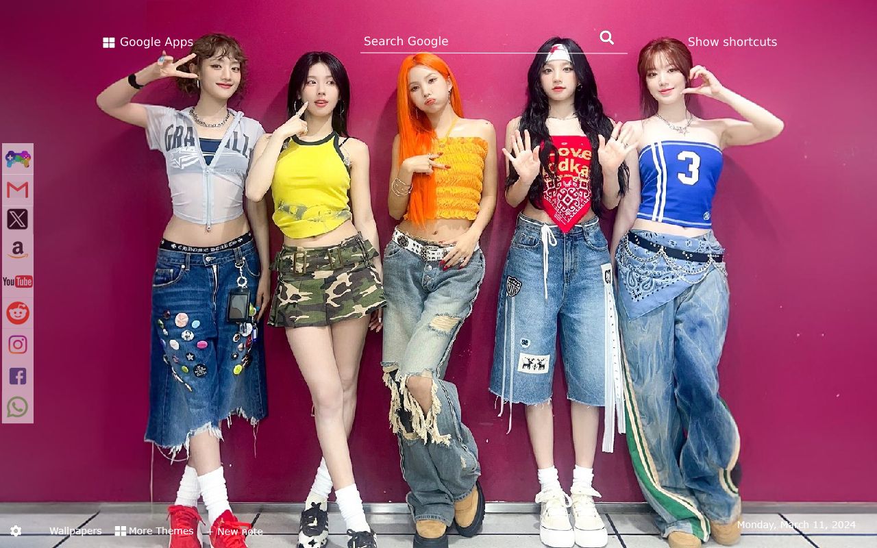 1280x800 G)I DLE (여자)아이들 Wallpaper New Tab Extension By Gameograf Web Store
