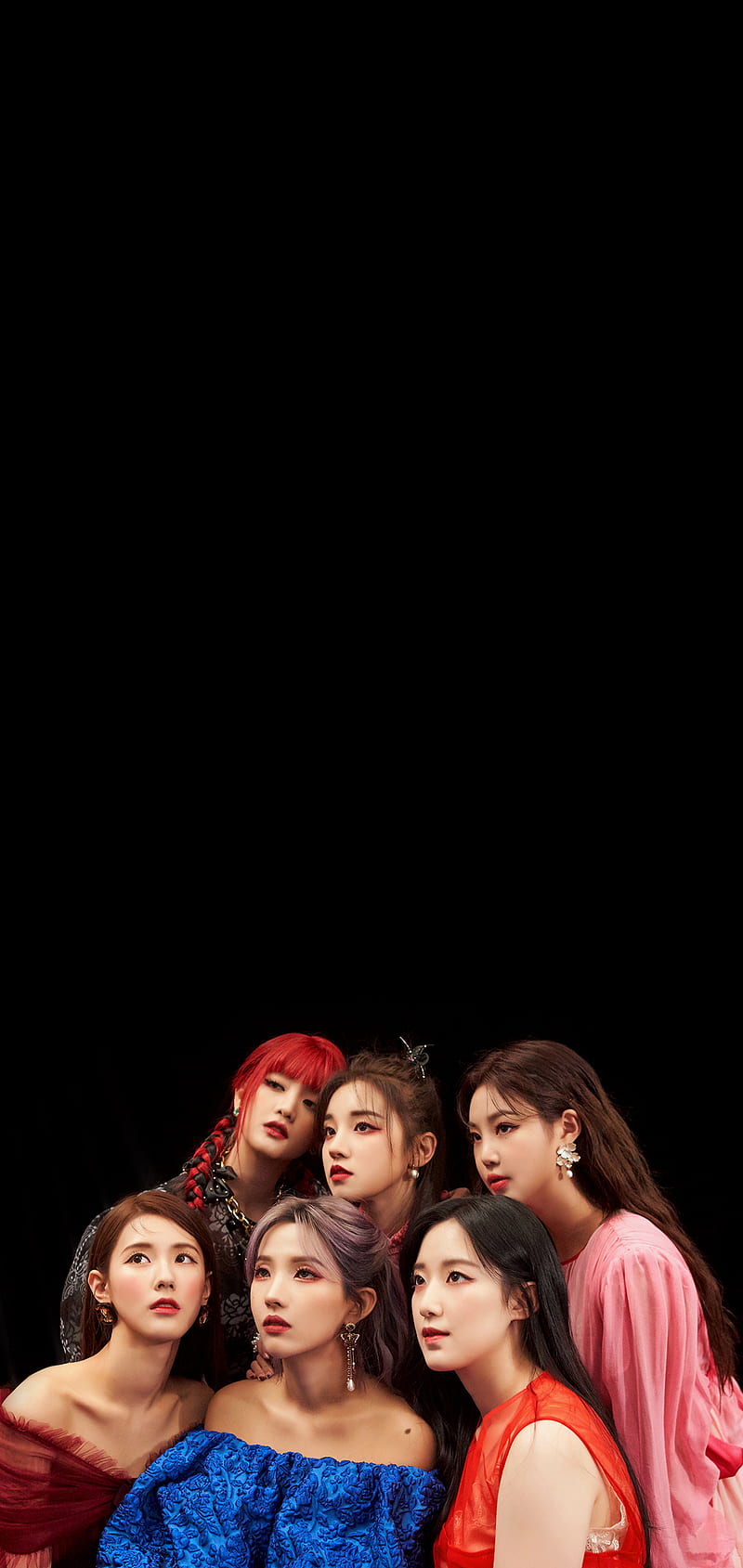 800x1689 Gidle, cho miyeon, g idle, idle, jeon soyeon, kpop, nicha yontararak, seo soojin, HD phone wallpaper