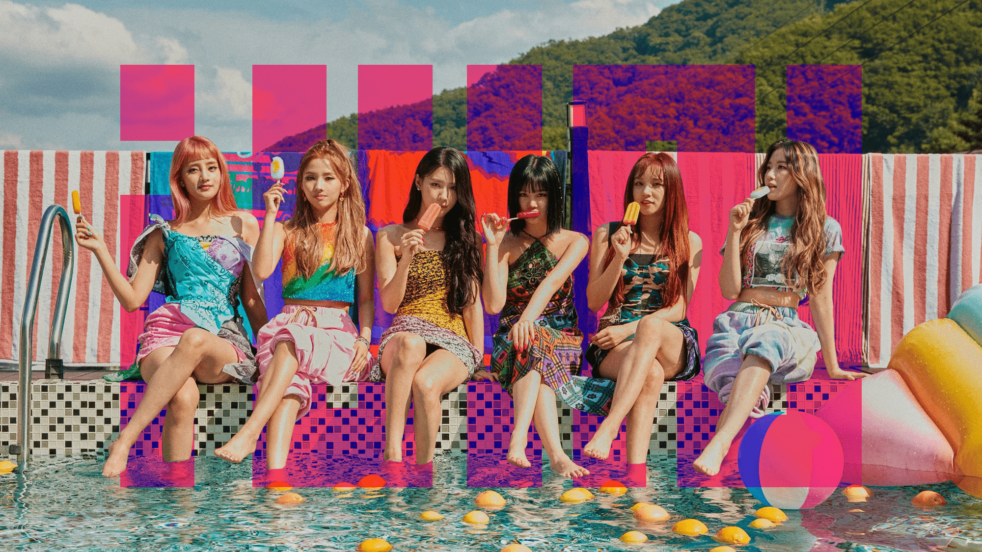 2000x1125 Decided To Make A (G)I DLE Wallpaper For A Bit Of Photohop Practice, Hope You Guys Like It!