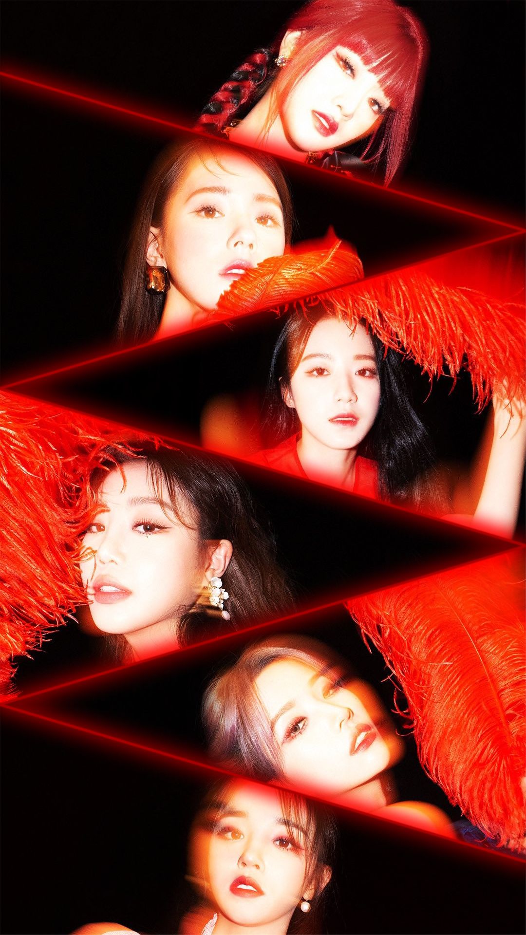 1080x1920 G)I DLE 화(火) Ver. Wallpaper (1080x1920)