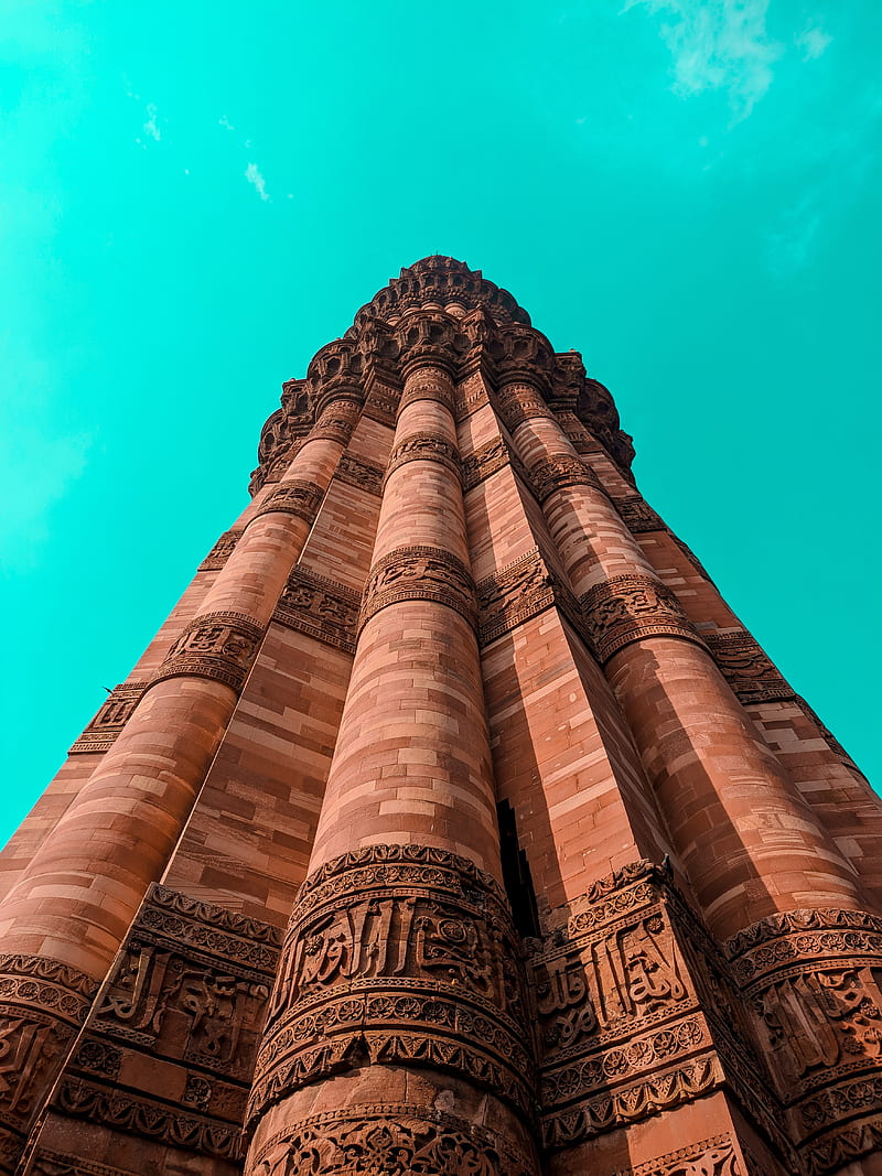 800x1067 Qutub Minar, desert, old building, HD phone wallpaper
