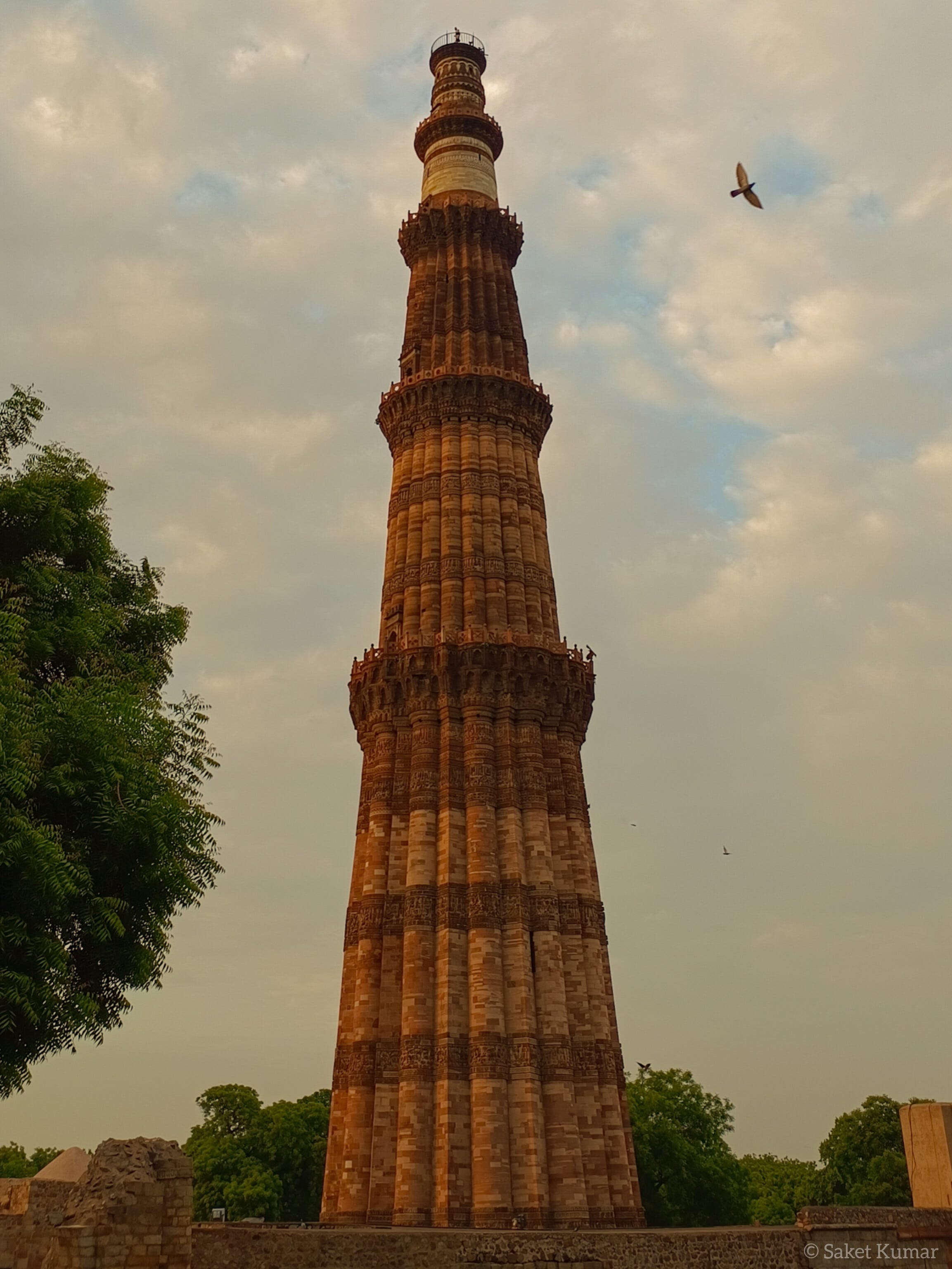 2306x3072 Mystique of Qutub Minar Saket Kumar's Substack