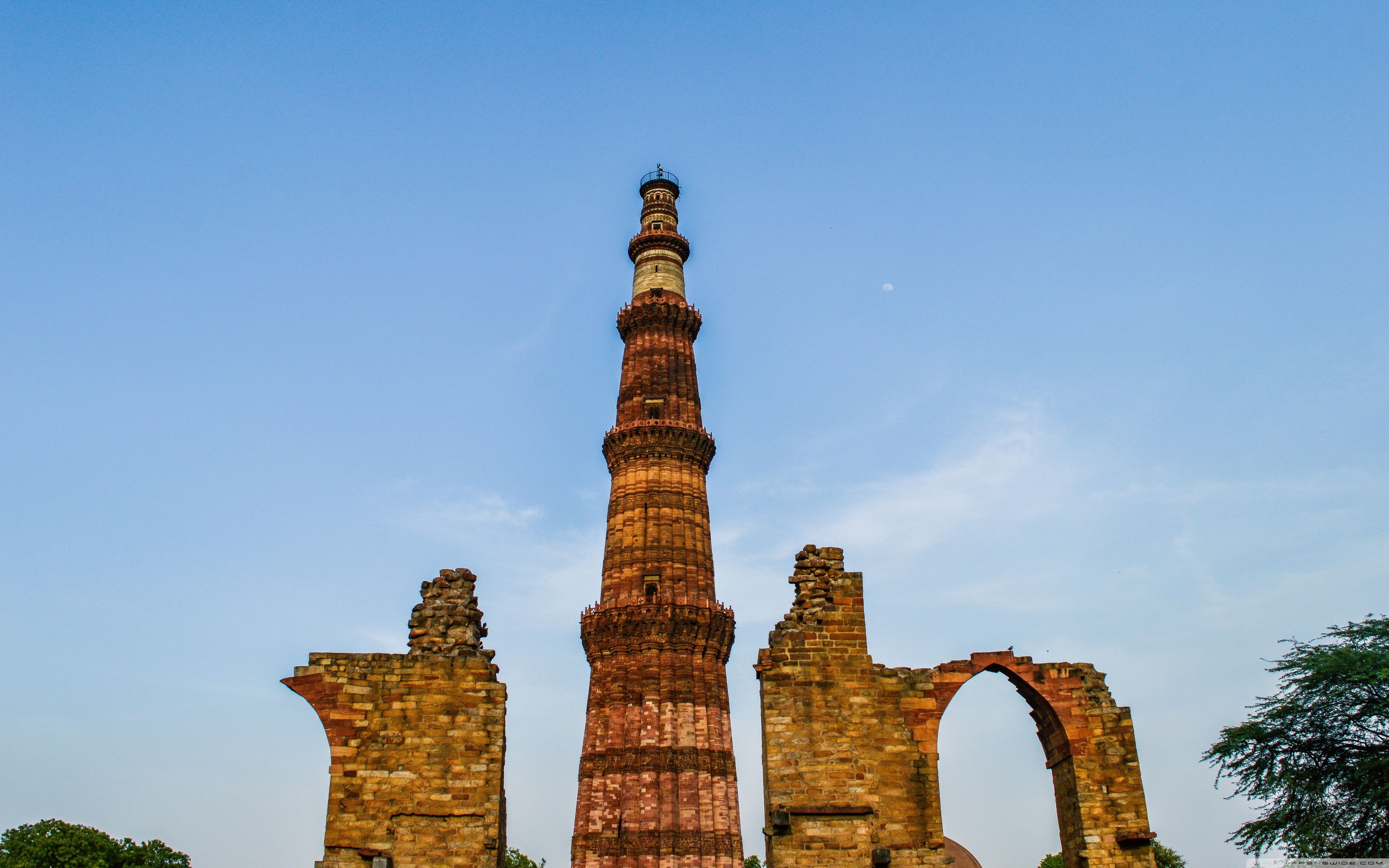 3840x2400 Qutub Minar 4K UHD Wallpaper for UltraHD Desktop and TV : Widescreen and UltraWide Display