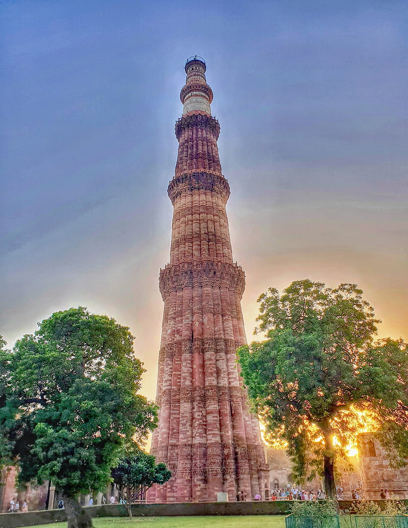 800x1036 Qutub Minar, delhi, india, HD phone wallpaper