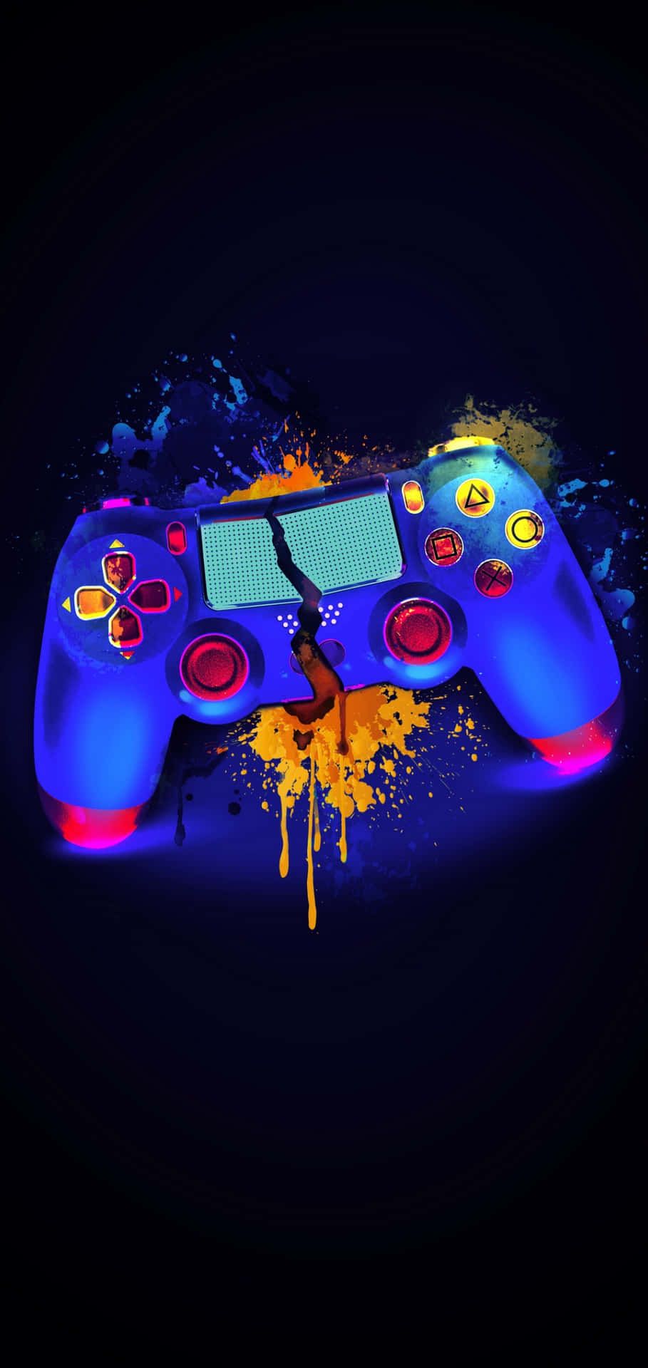 909x1920 Download Dope Ps4 Controller Wallpaper