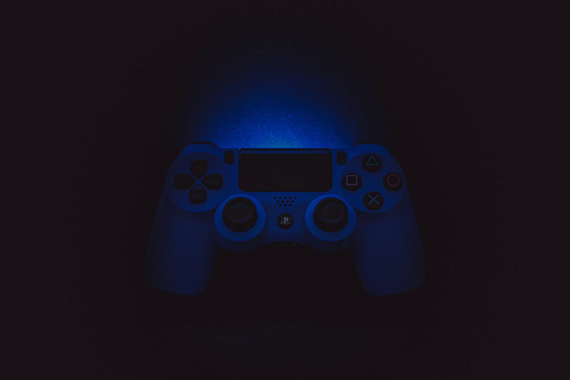 1920x1280 Download Best Ps4 Dualshock 4 Blue Light Wallpaper