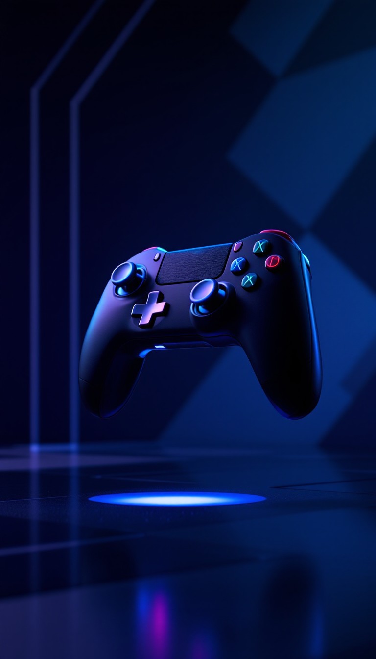 768x1344 Free Floating Gaming Controller Image, Controller, Playstation