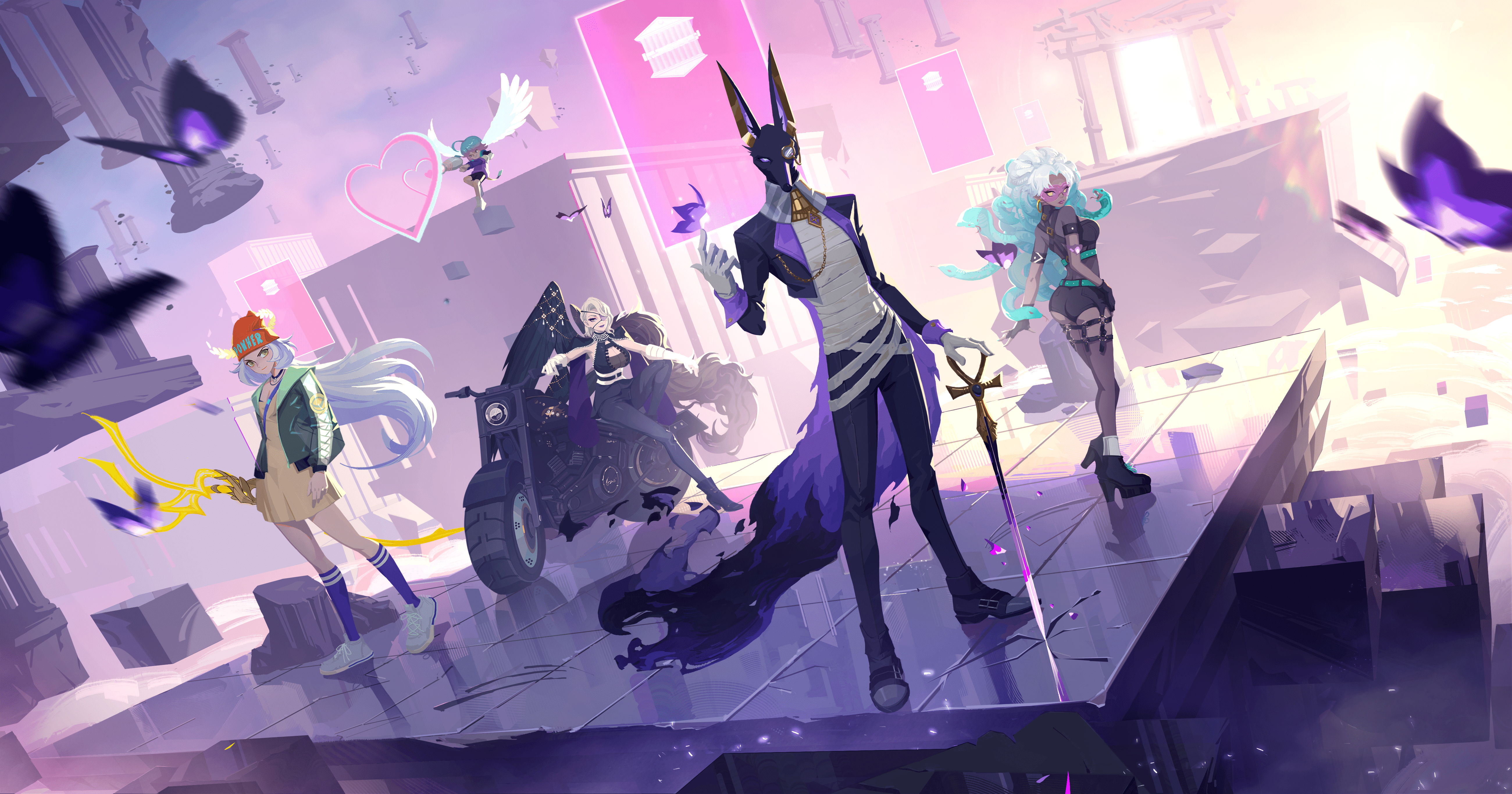 5200x2730 Dislyte Wallpaper