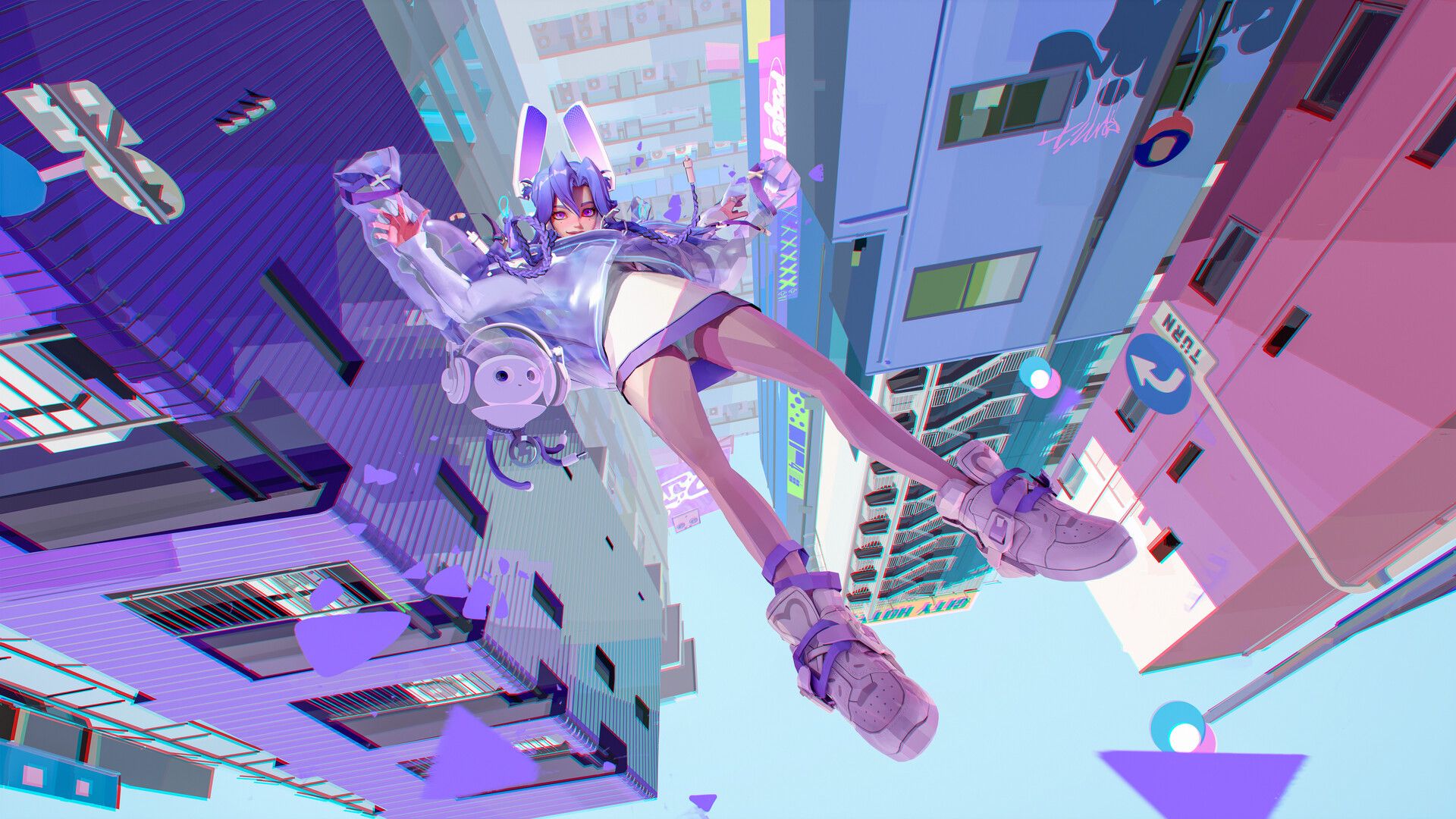 1920x1080 Splash art for Dislyte