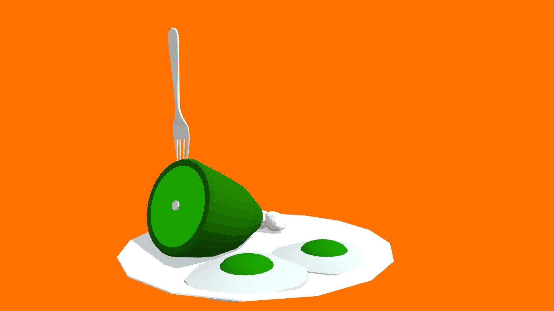 1920x1080 Green Eggs And Ham Model Free 3D model by liamandnico [07b8bc6]