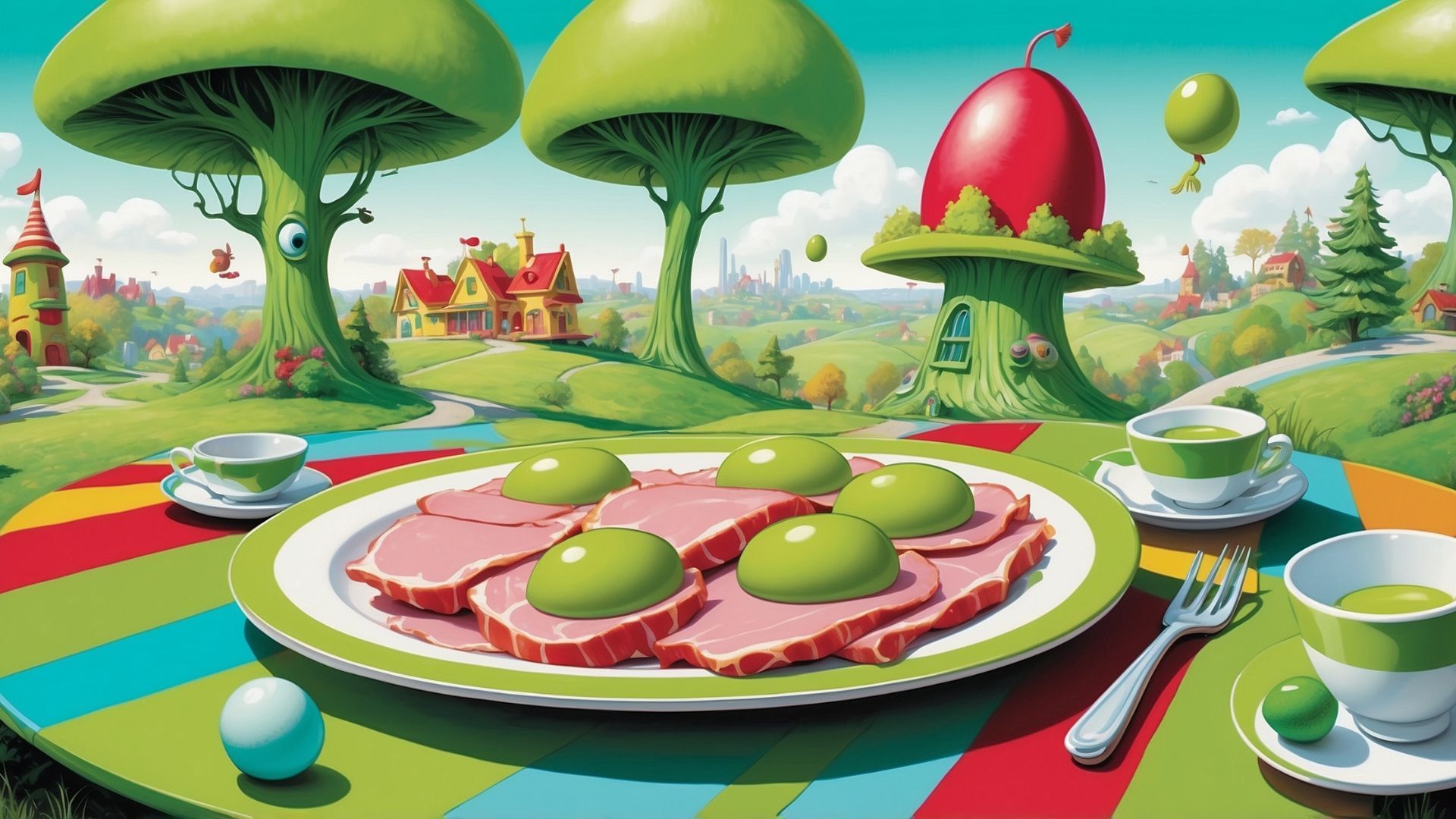 1920x1080 The Magic of Green Eggs and Ham by Dr. Seuss: A Timeless Classic Plus Podcast