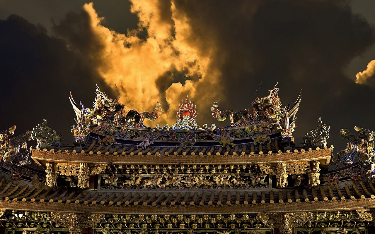 1280x800 Free Chinese Architecture & China Image