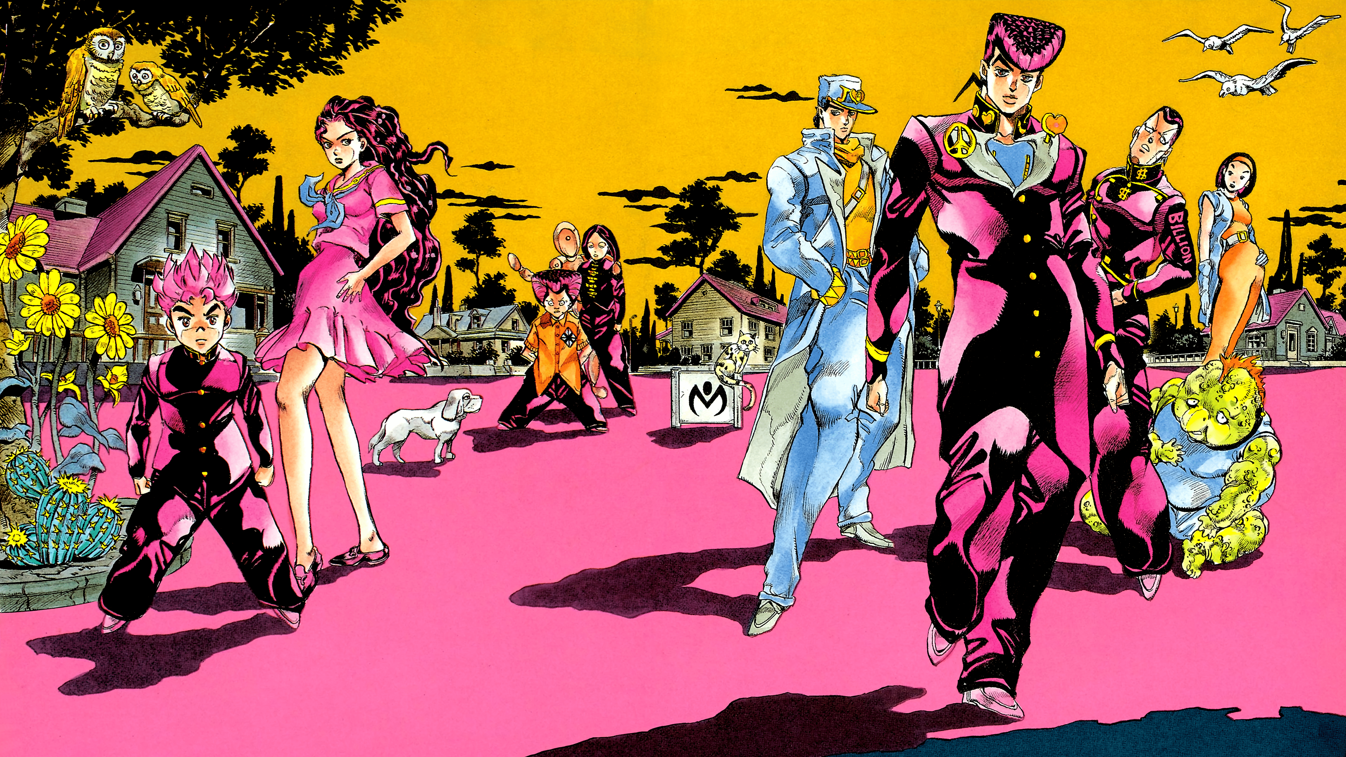 4314x2427 Posting a wallpaper a day until stone ocean is animated day 375: Morioh