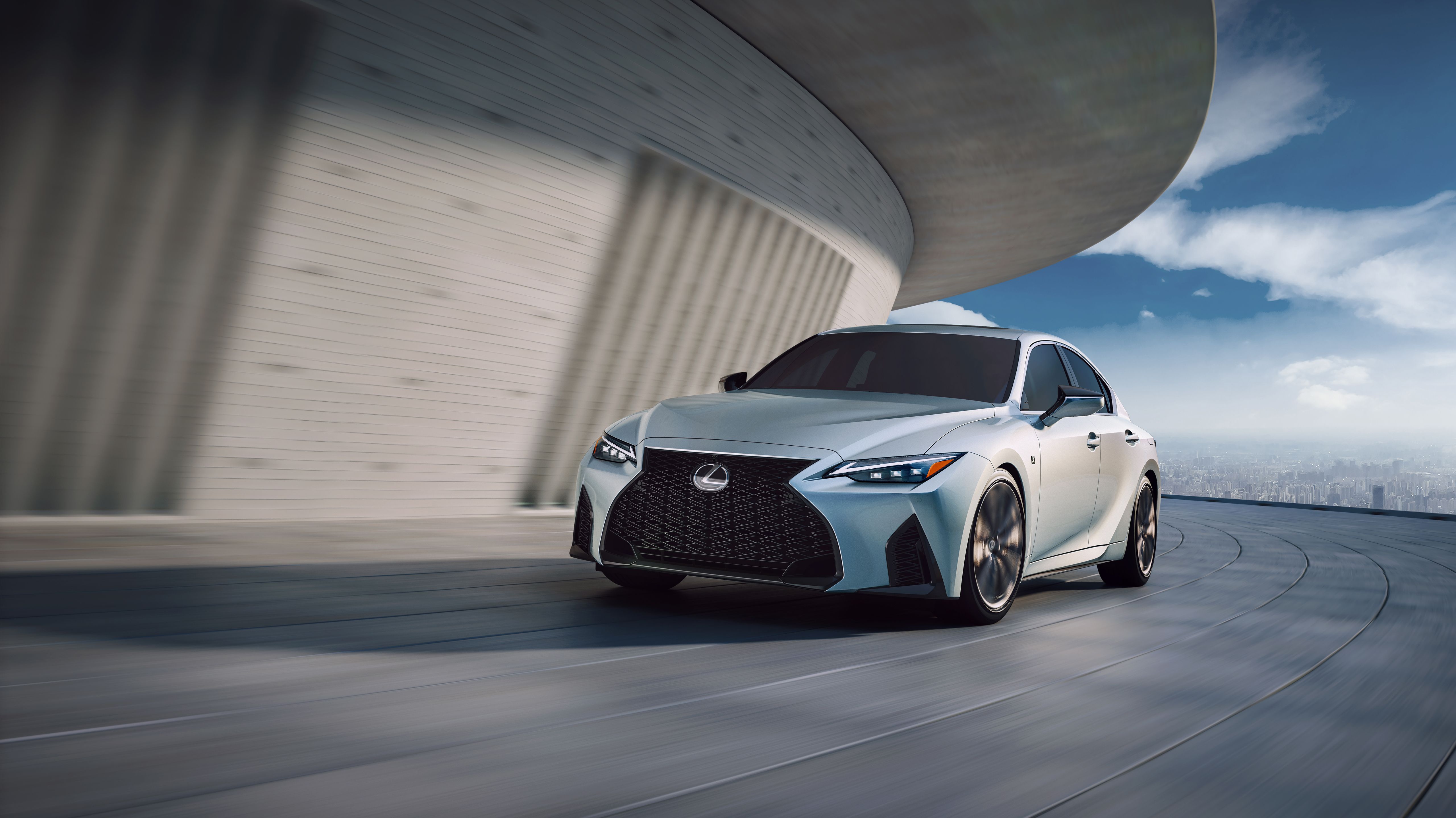 5120x2880 Lexus IS 350 F SPORT HD Wallpaper