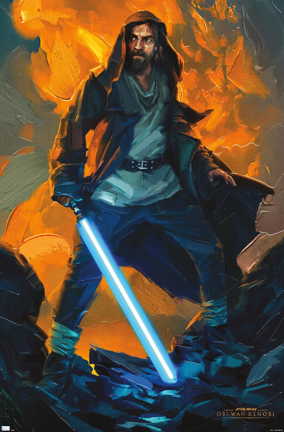 1185x1800 Star Wars: Obi Wan Kenobi Wan Mustafar
