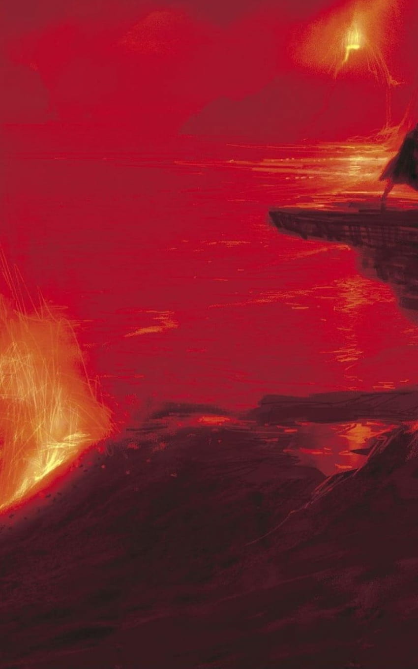 850x1360 Star Wars movie still Flare [2719x1380] for your, Mobile & Tablet, mustafar HD phone wallpaper
