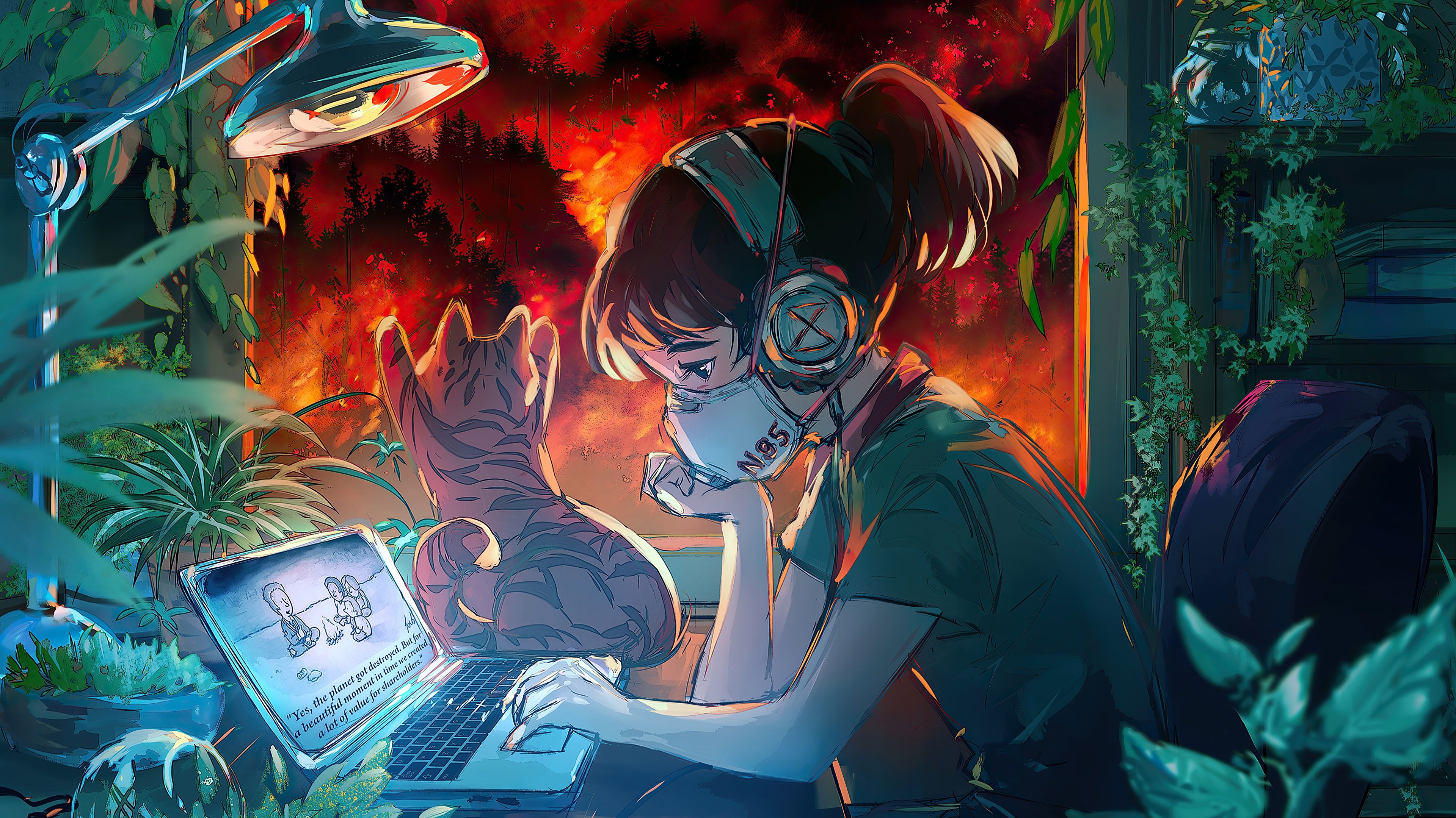 3840x2160 The Lofi Girl