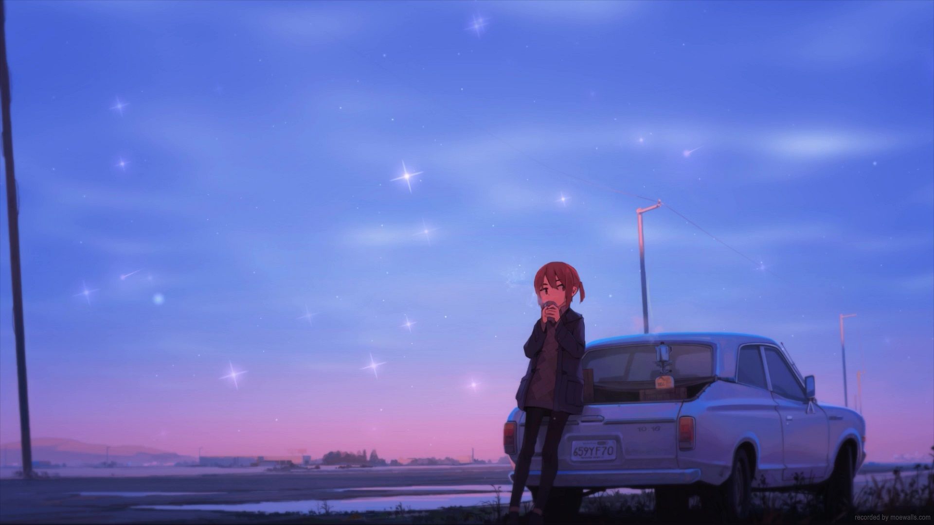 1920x1080 Anime Lofi Wallpaper, HD Background