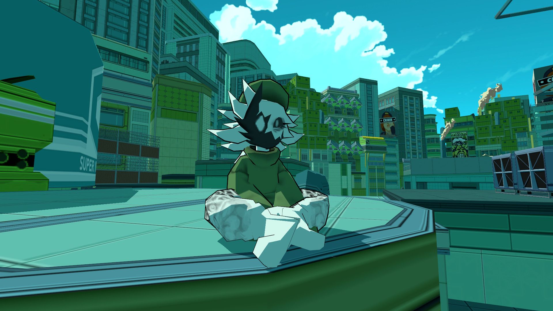 1920x1080 Folly (Regretevator) Mod for Bomb Rush Cyberfunk