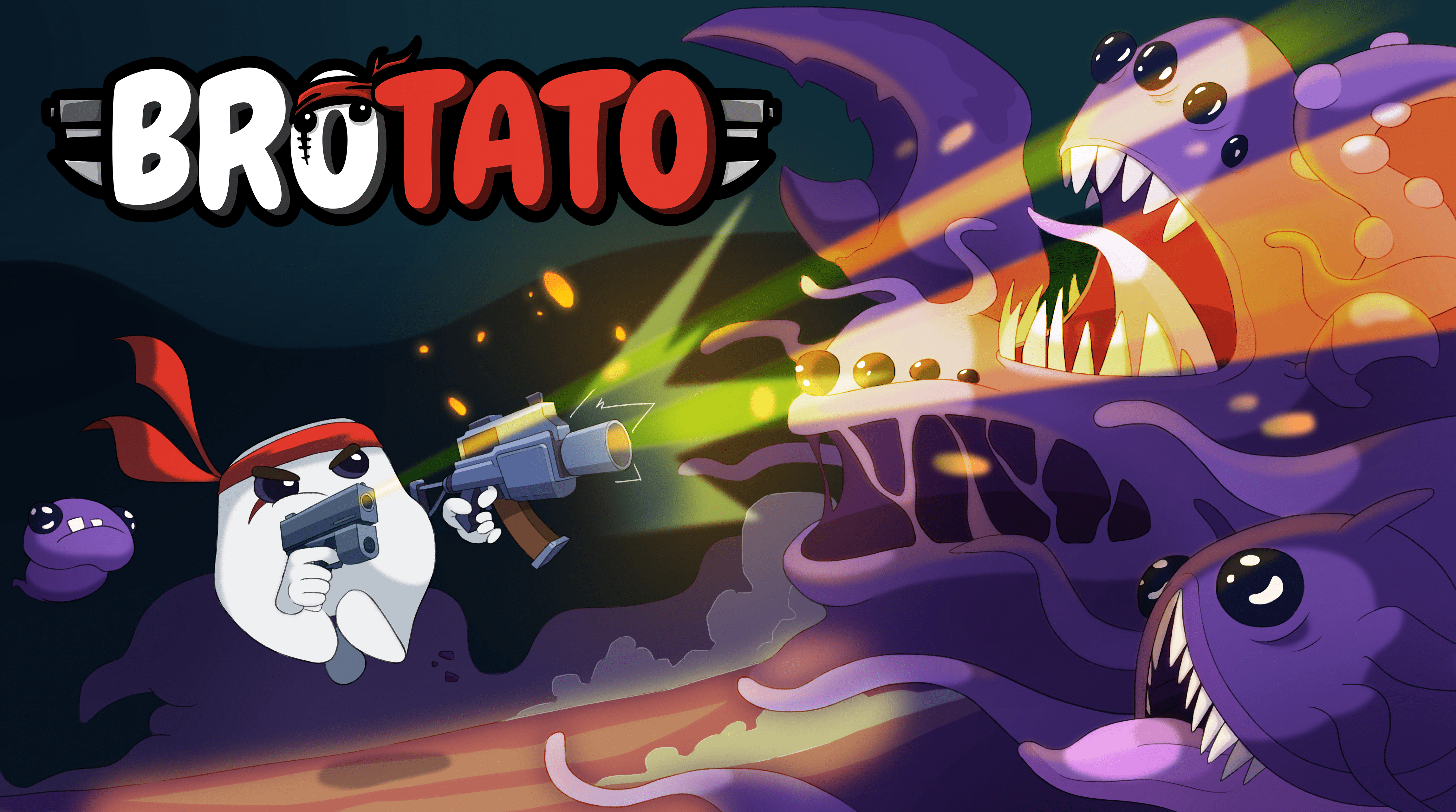 4592x2562 Brotato Game Art