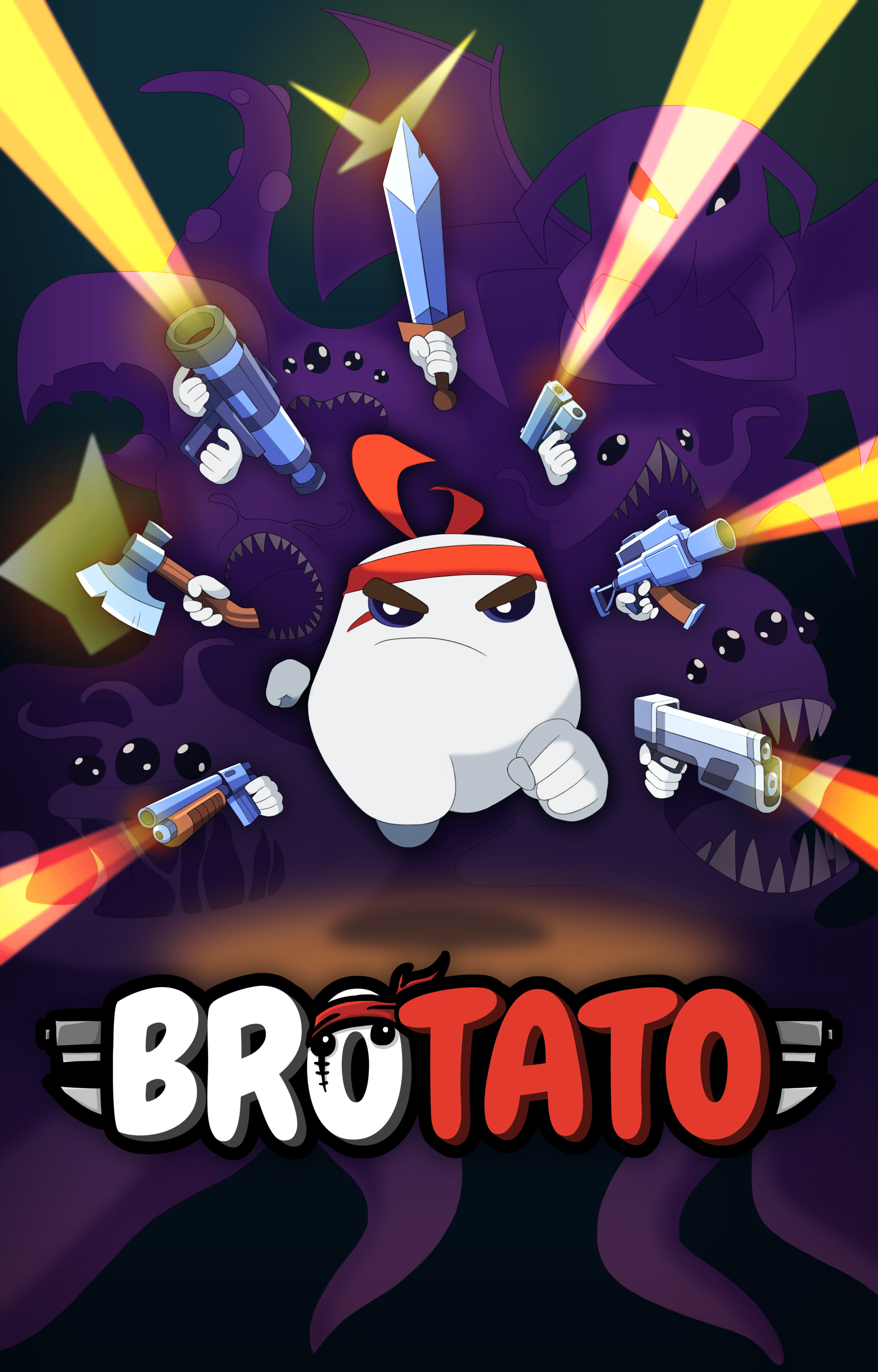 1920x3001 Brotato Wallpaper, Phone Wallpaper, PFP, Gifs, and More!