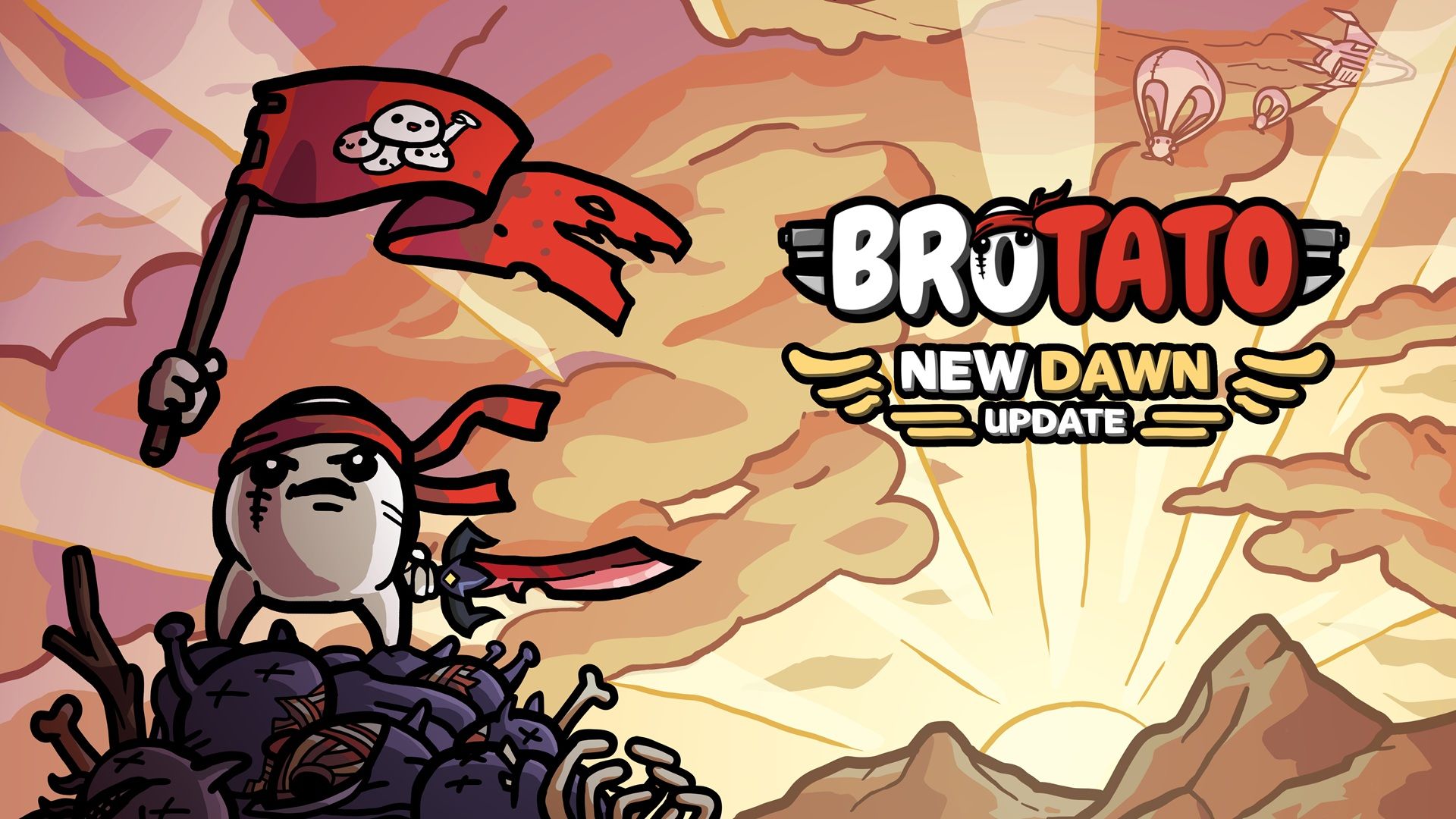 1920x1080 Brotato releases “New Dawn” update