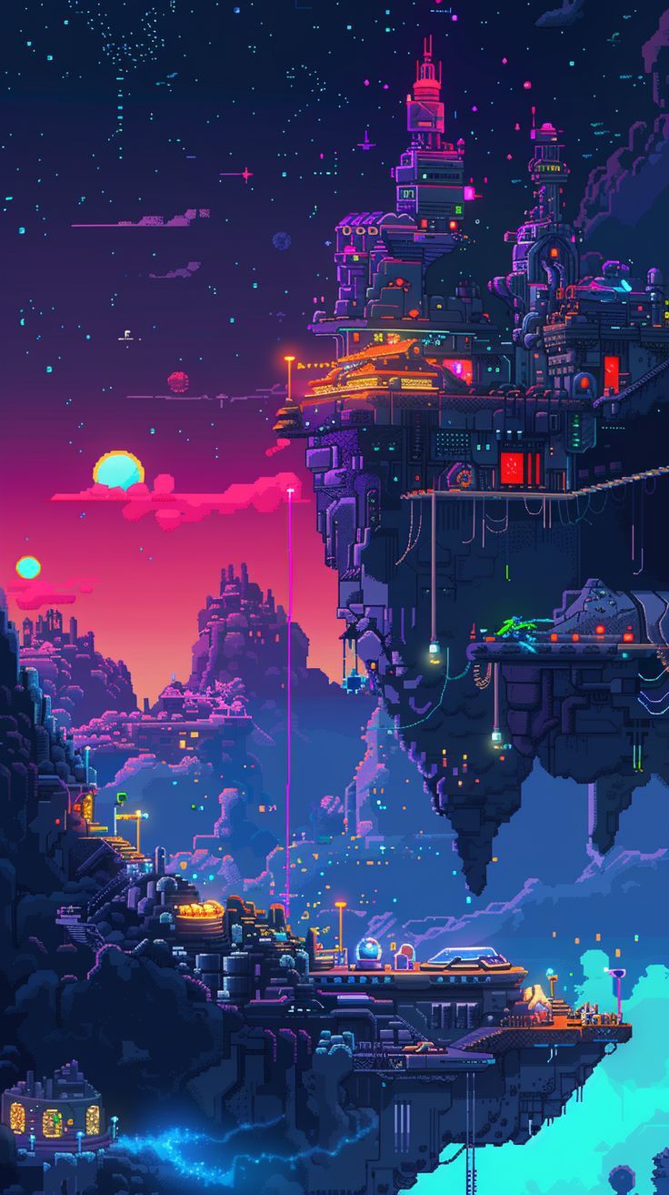736x1313 Pixel Art Styles: The World of Pixels in 2024 36