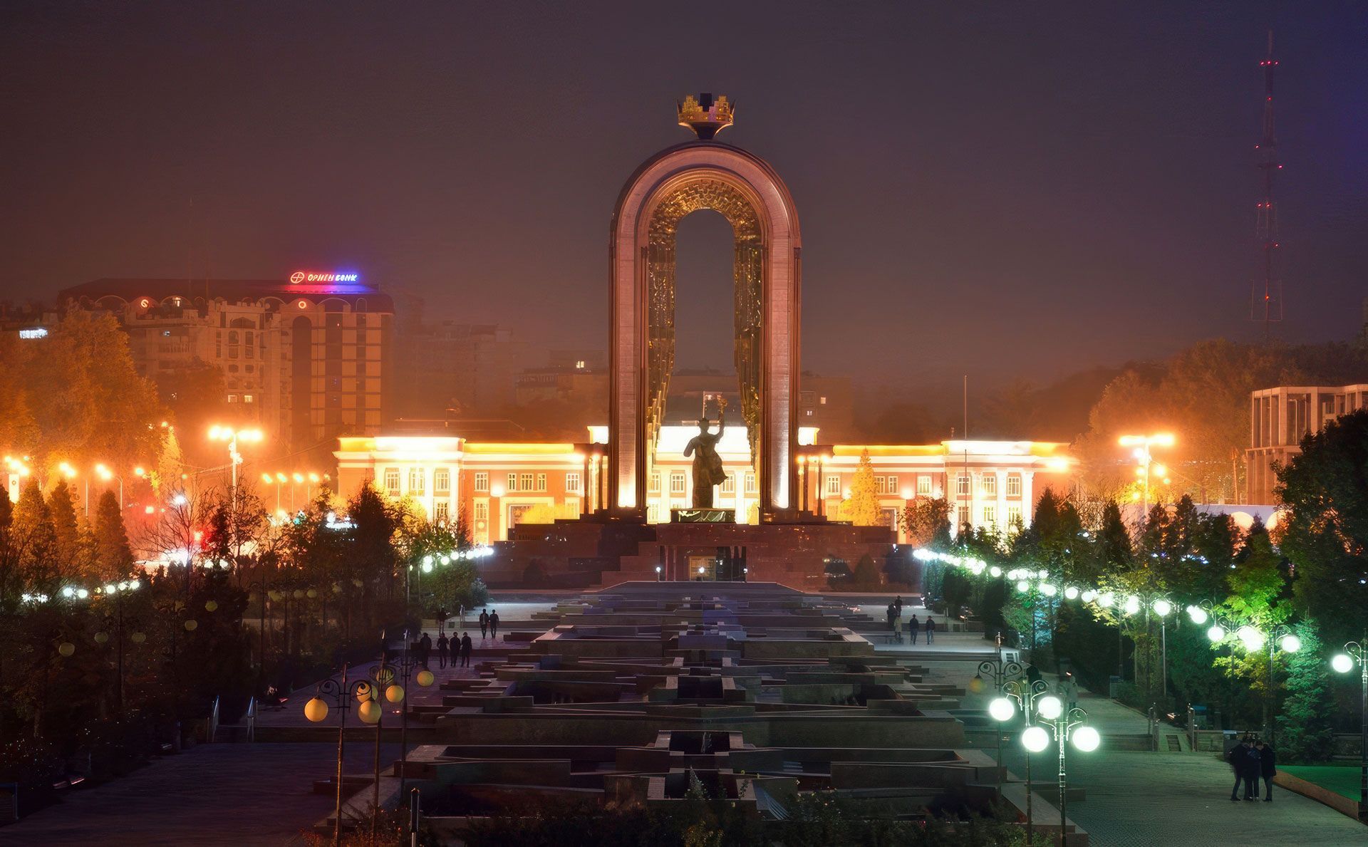 1920x1189 State Flag Square: Home to One of the World's Tallest Flags in Dushanbe