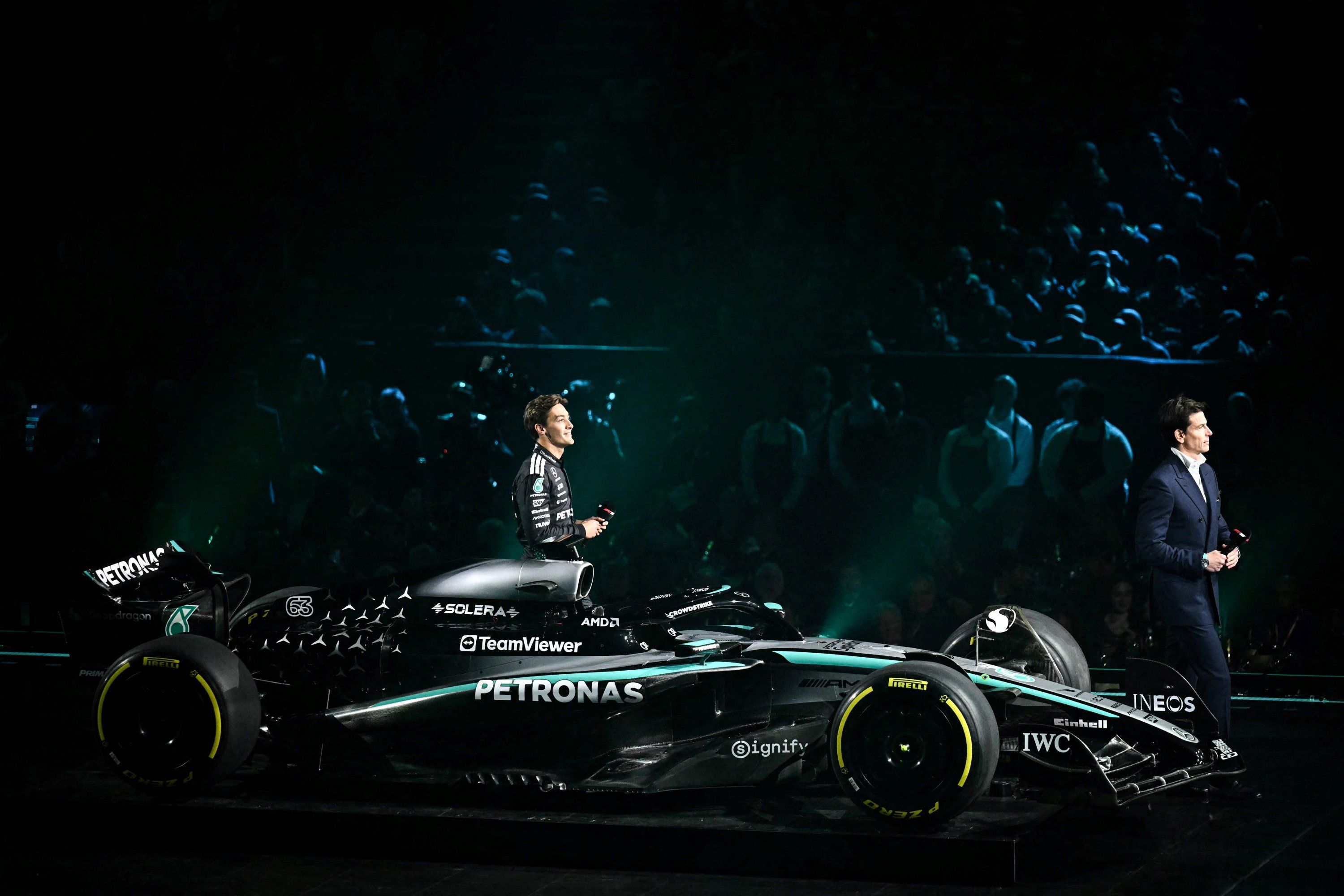 3000x2000 Mercedes Unveils F1 Car, Post Hamilton Era With Russell, Antonelli
