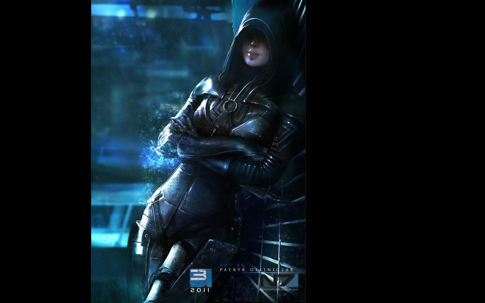 1680x1050 artwork, Mass Effect Kasumi Goto wallpaper
