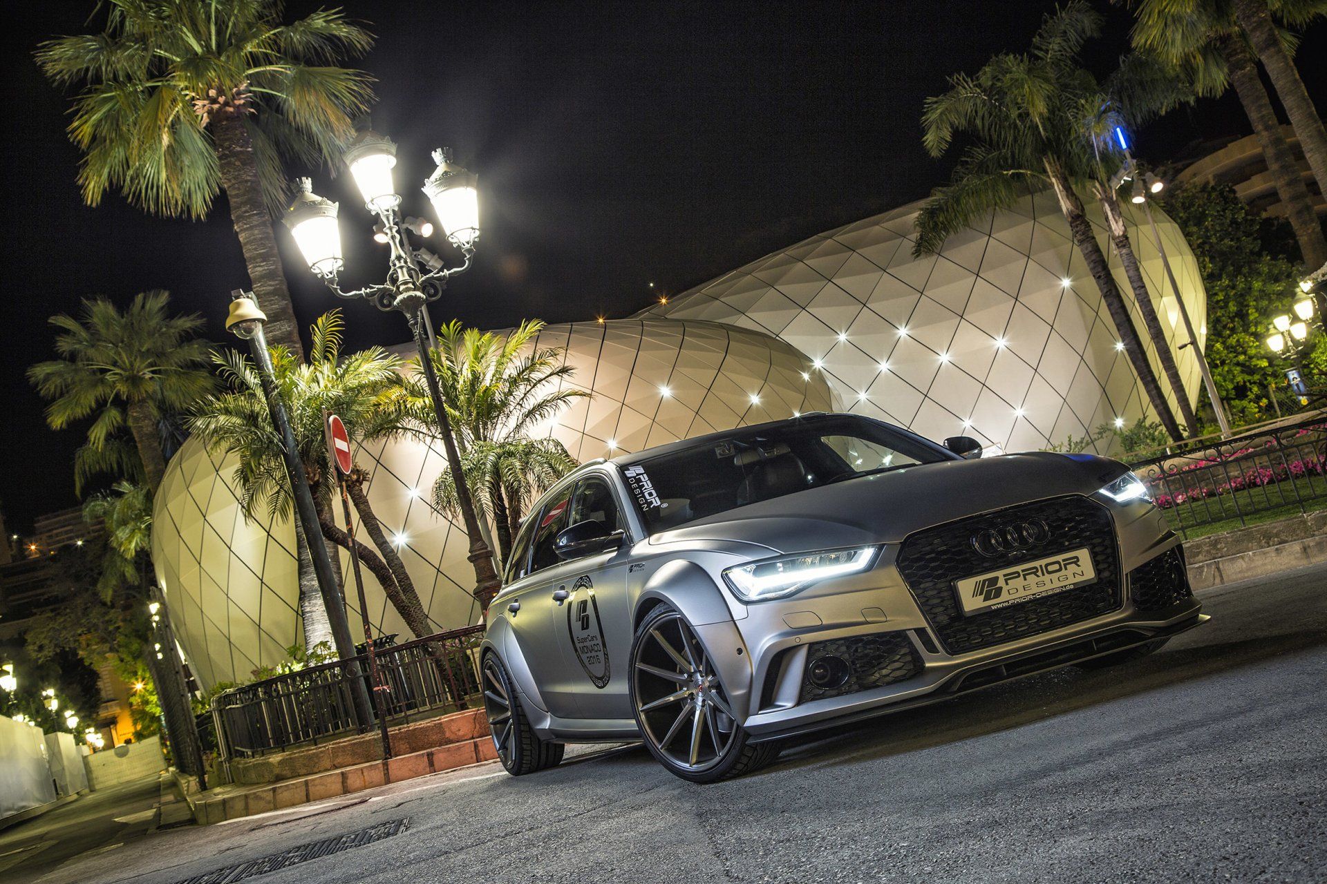 1920x1280 Audi RS6 Silver Beast