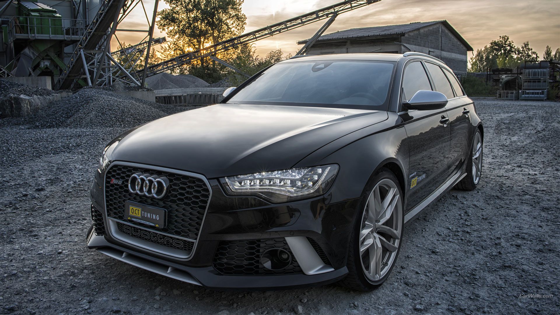 1920x1080 Sleek Audi RS6 HD Wallpaper