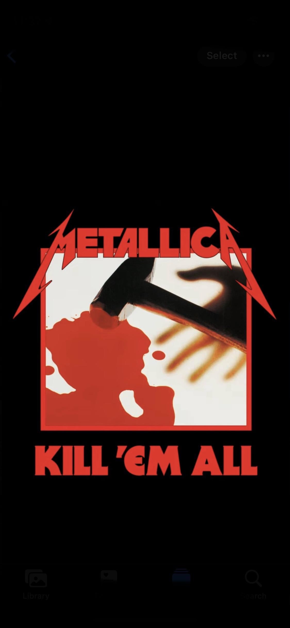 1125x2436 Metallica iPhone Wallpaper, HD Background