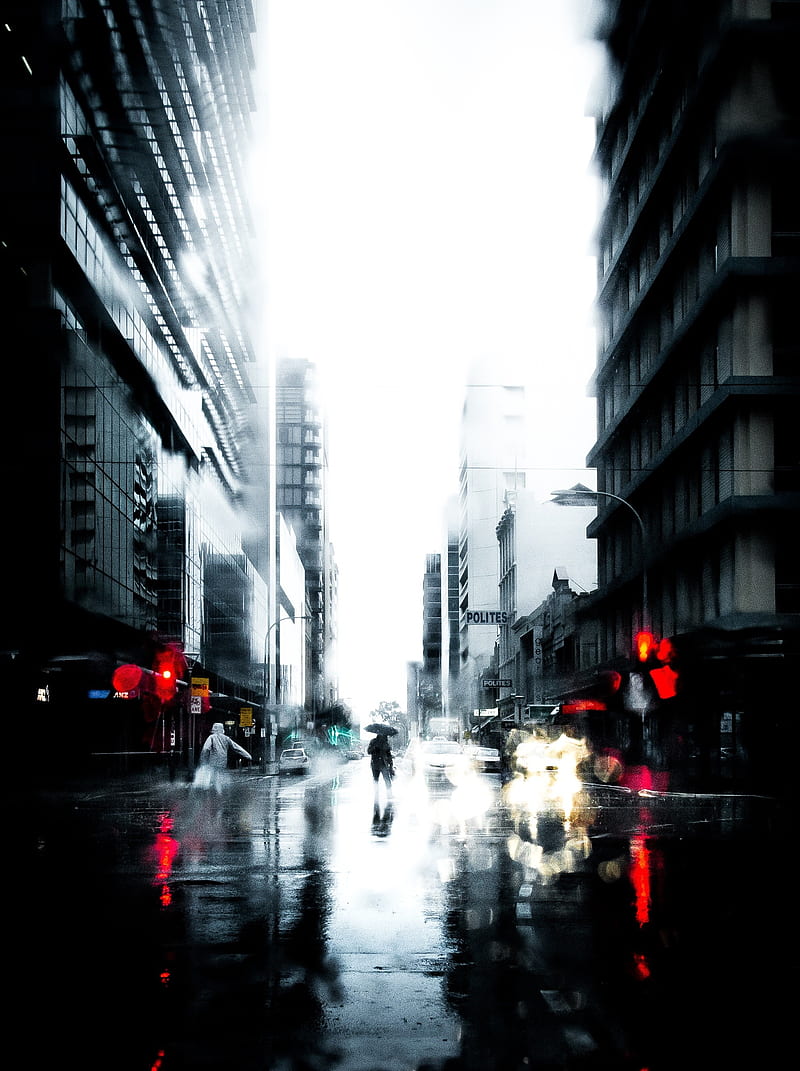 800x1071 City, street, urban, dark, HD phone wallpaper