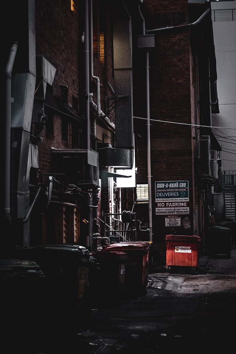 800x1200 HD dark city grunge wallpaper