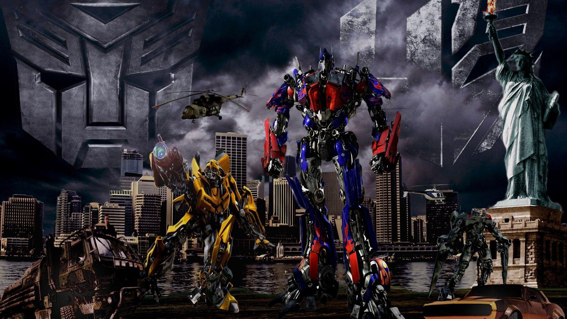 1920x1080 Dinobots Wallpaper