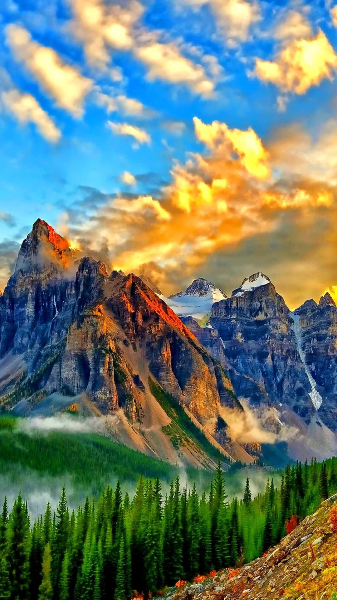 1080x1920 Download A View of the Stunning Beauty Nature Has to Offer Wallpaper
