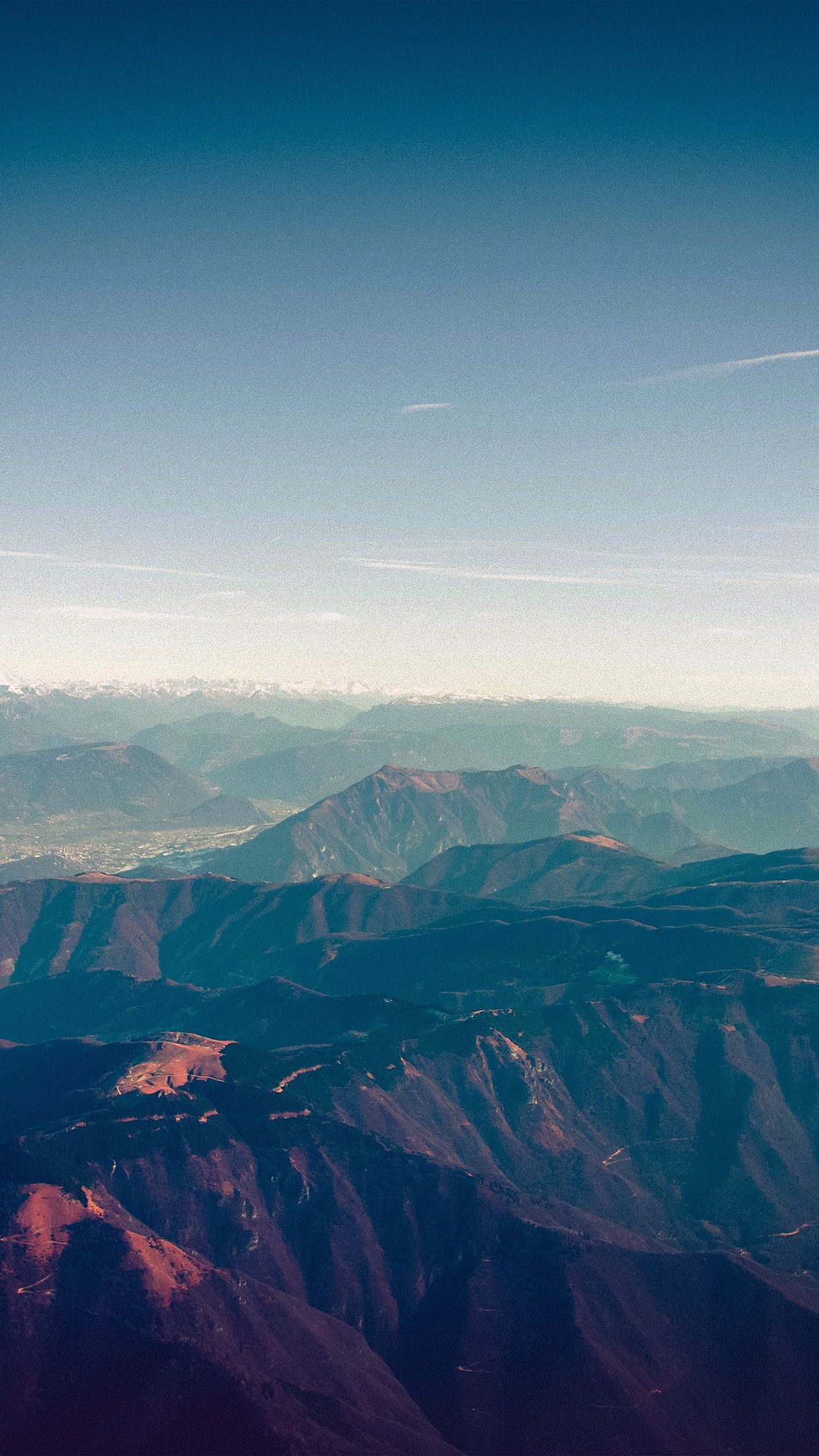 1242x2208 iPhone X wallpaper. mountain view sky snow blue cool nature fantastic
