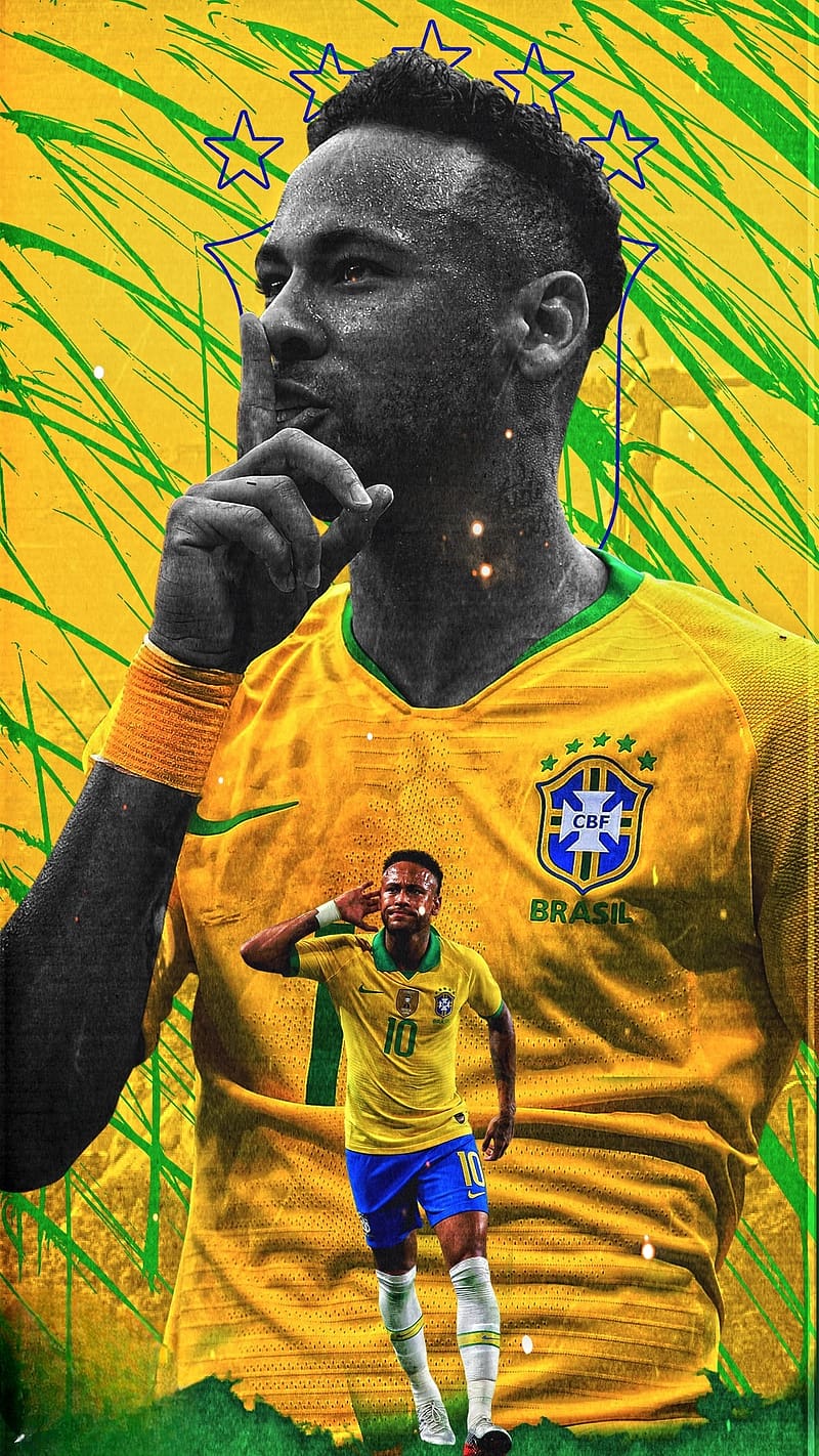 800x1422 Neymar, jersey no football player, HD phone wallpaper