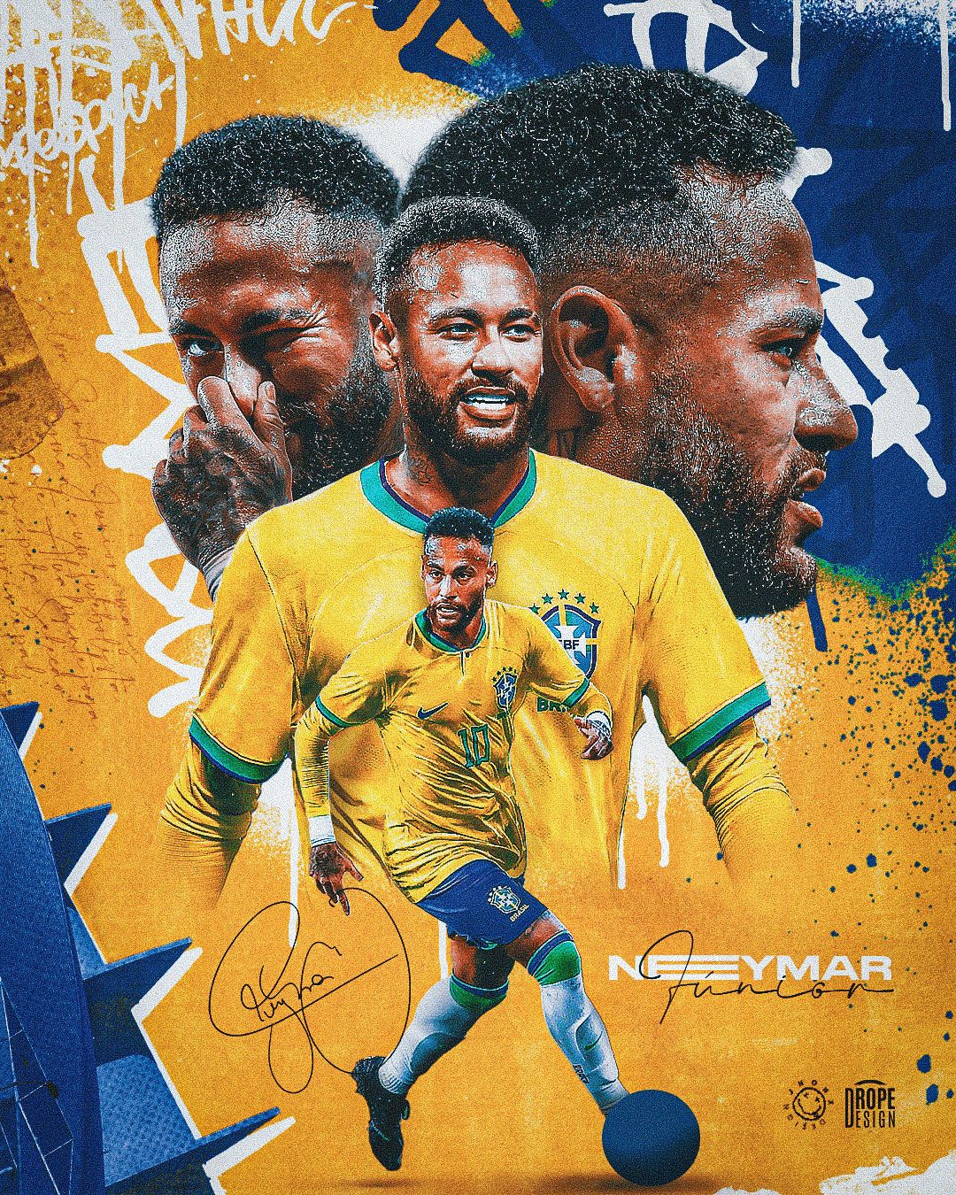 1080x1350 Prime Neymar Wallpaper