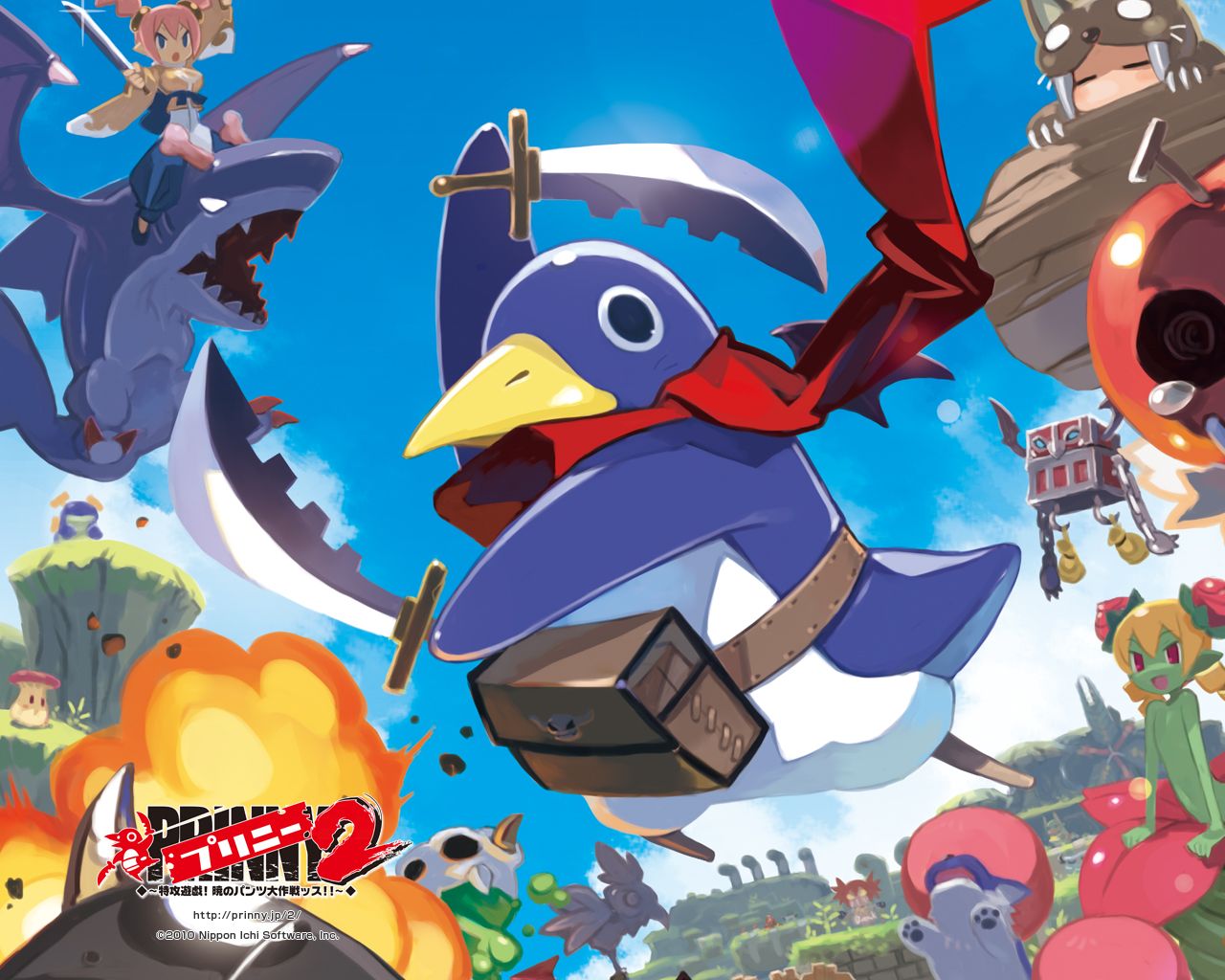 1280x1024 Prinny 2 to Offer “Baby Mode” for Babies
