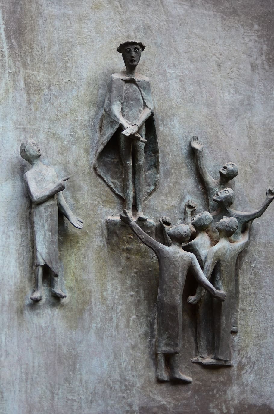 910x1374 HD wallpaper: church door, stuttgart, bad cannstatt, passion