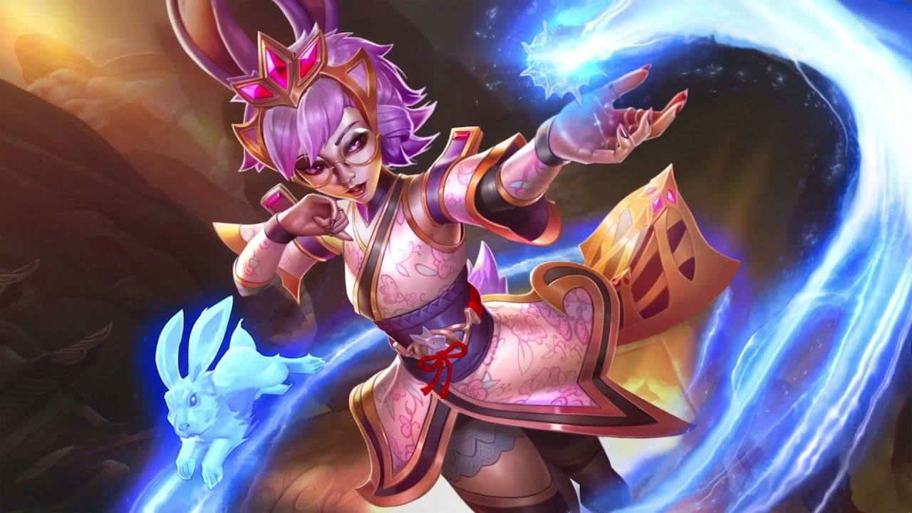 1280x720 Animated Wallpaper: Default Rei Splash Art / Wallpaper Engine