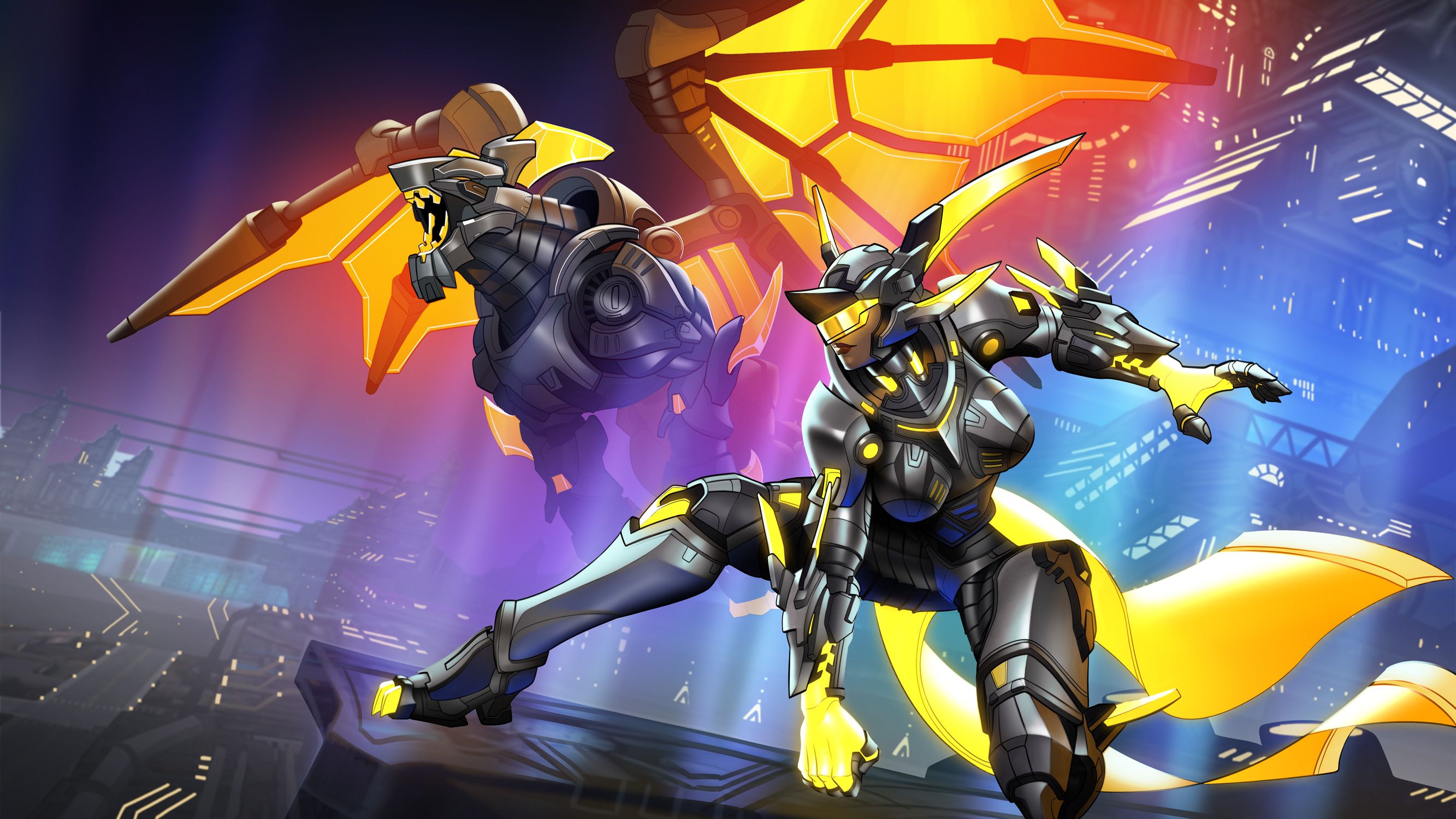 2666x1500 Wallpaper Paladins, Overwatch, Battle Pass, Shooter Game, Mecha, Background Free Image