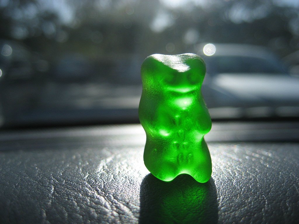 1024x768 Haribo Gummy Bears. While waiting for Viet to get off work