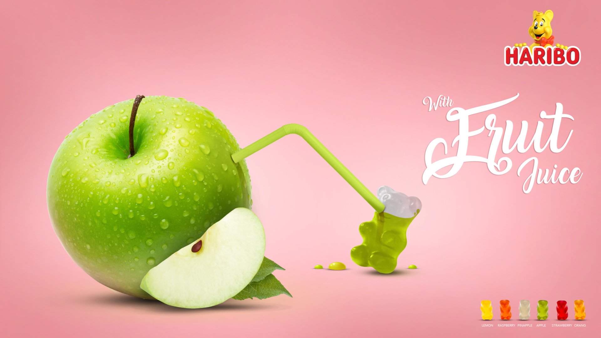 1920x1080 HARIBO GOLDEN BEARS CAMPAIGN SAMPLING IDEAS (2). Image - Behance