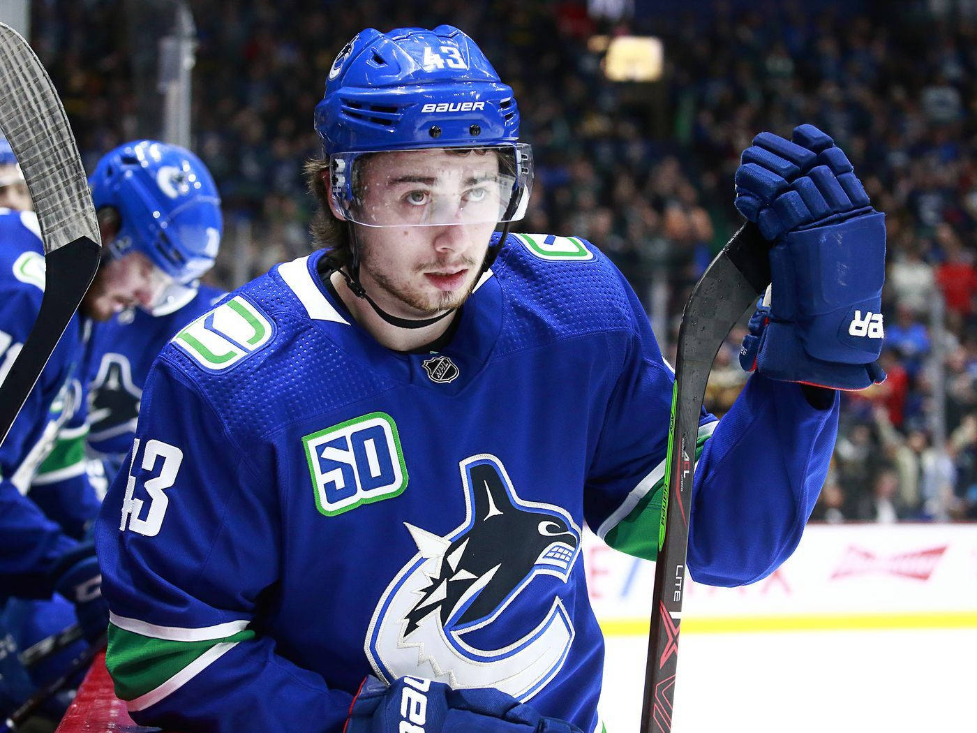 1400x1050 Quinn Hughes Wallpaper