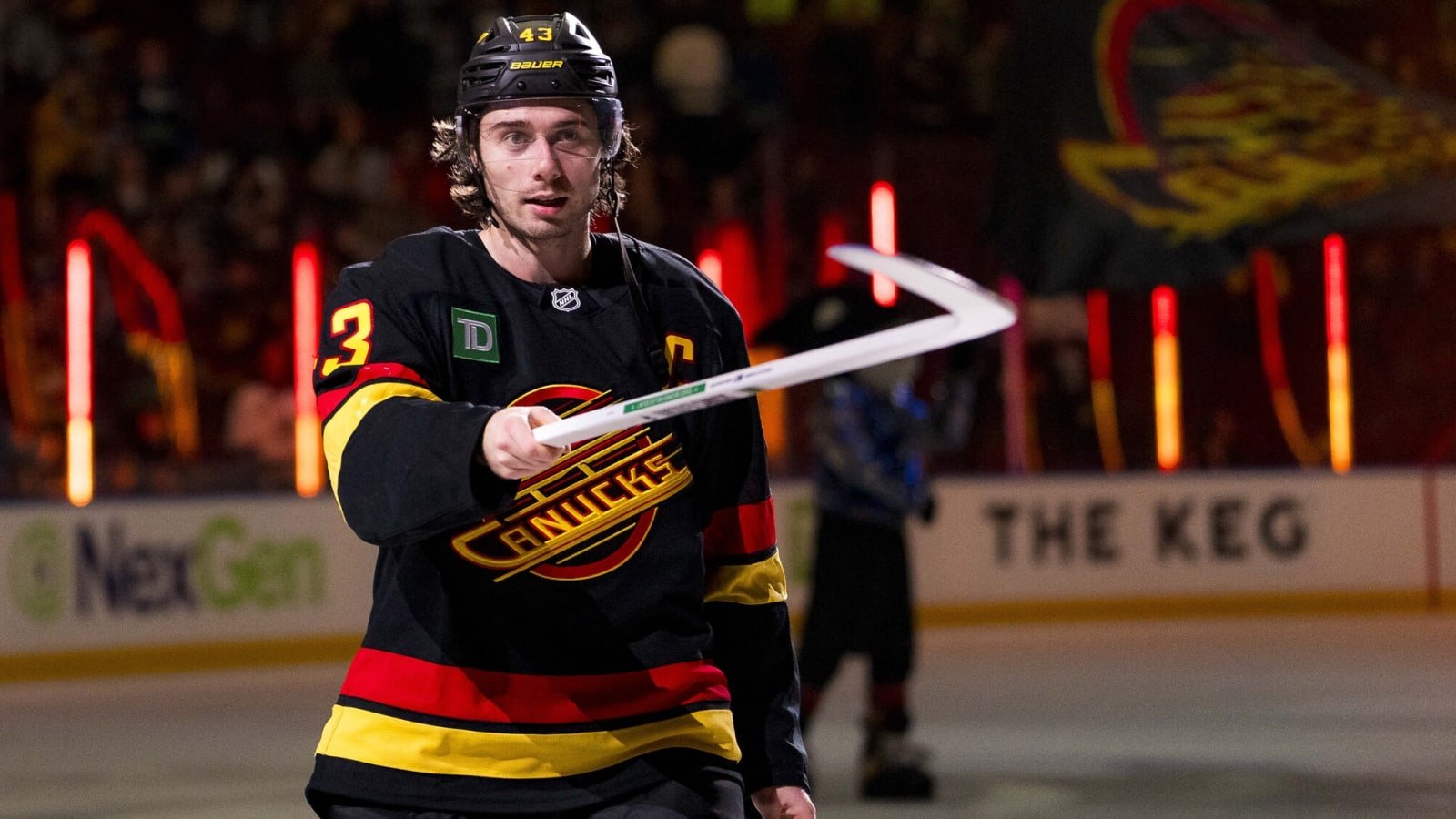 1600x900 Canucks' Quinn Hughes Opens Up About Reuniting With Brother Jack Hughes At 4 Nations Face Off Tournament