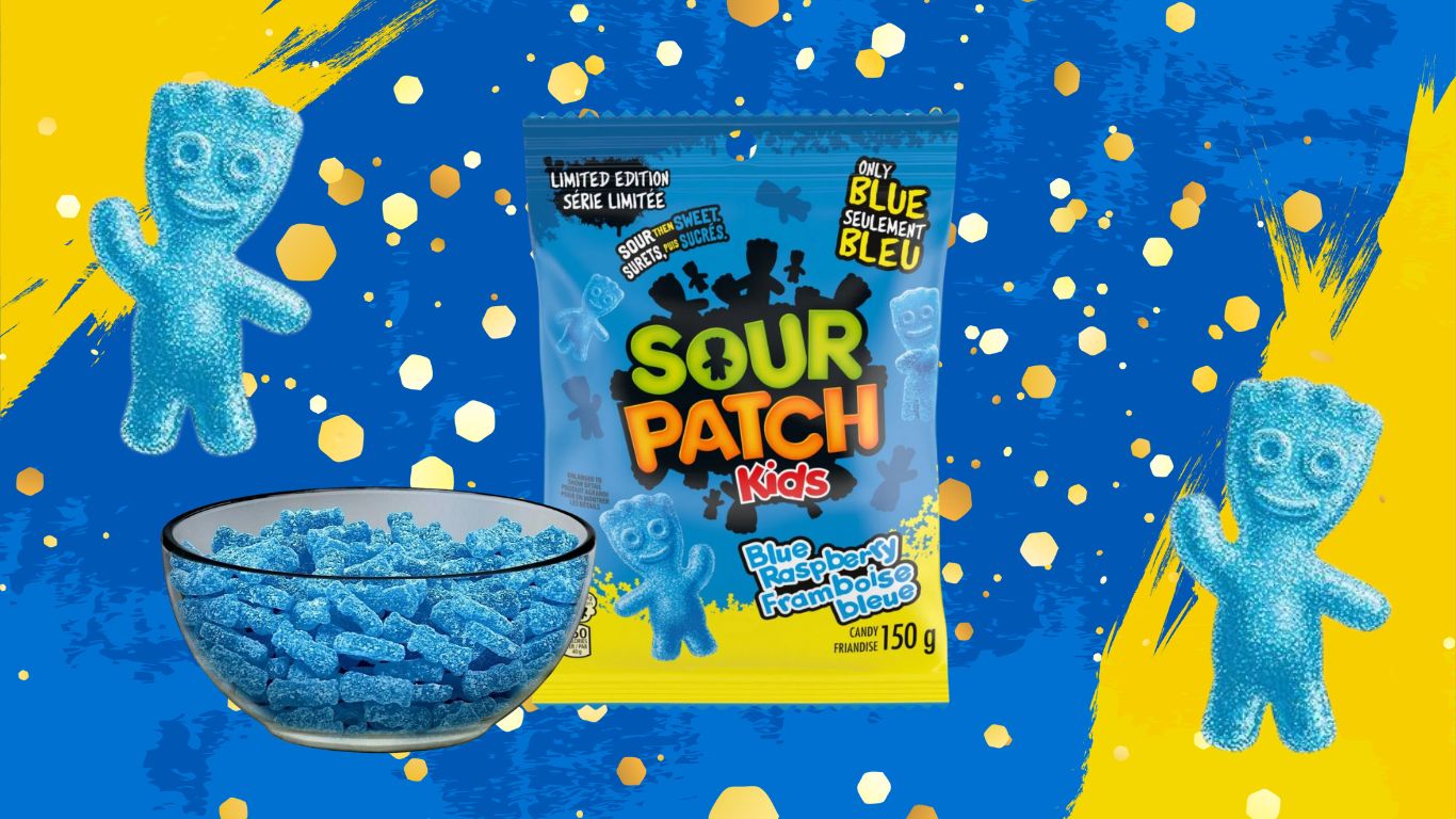 1366x768 Only Blue Sour Patch Kids